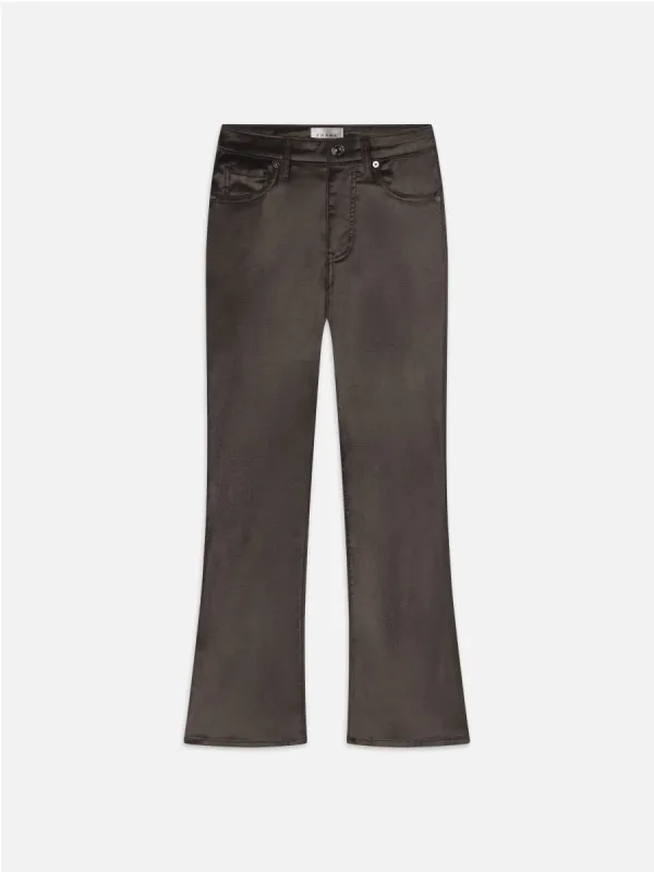 Le Crop Mini Boot Velvet -- Comet Velvet sold by Frame Denim