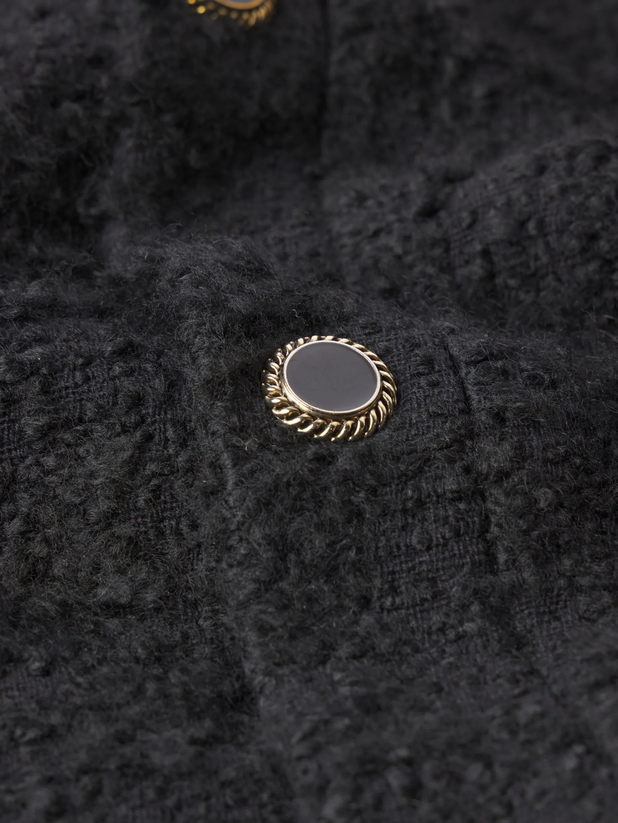 Cocoon Short Coat -- Black Multi sold by Frame Denim product image thumbnail 2