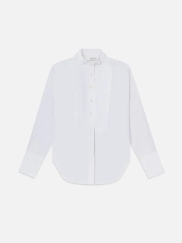 The Thursday Shirt -- White sold by Frame Denim