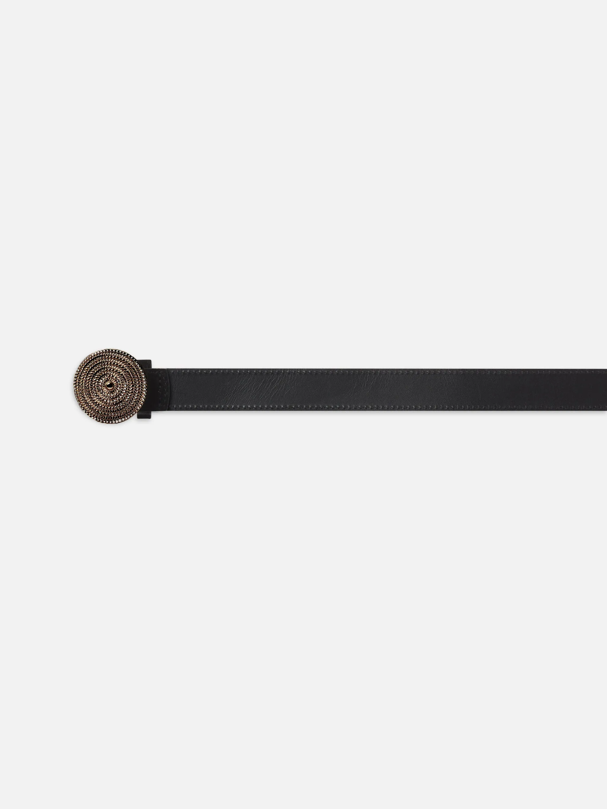 Medallion Buckle Belt -- Black sold by Frame Denim product image thumbnail 2