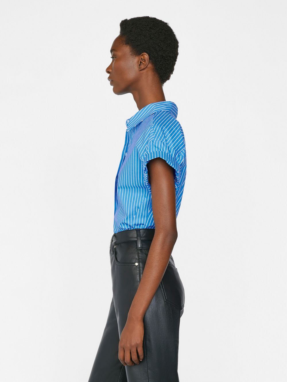 Rolled Sleeve Top -- Cornflower Multi sold by Frame Denim product image thumbnail 4