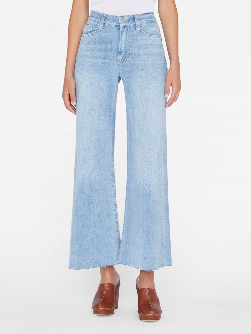 Le Palazzo Crop Raw After -- Humphrey sold by Frame Denim