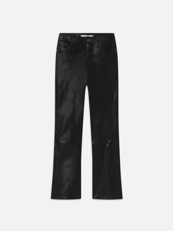 Suede Le Crop Mini Boot -- Black Multi sold by Frame Denim