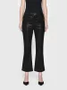 Suede Le Crop Mini Boot -- Black Multi sold by Frame Denim