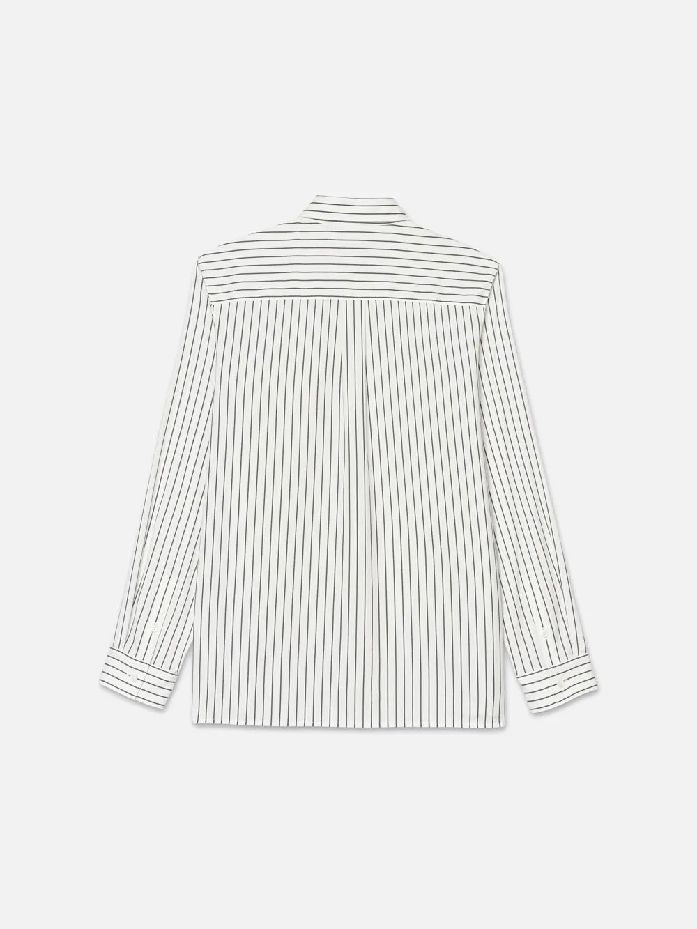 Classic Woven Shirt -- Navy Stripe sold by Frame Denim product image thumbnail 3