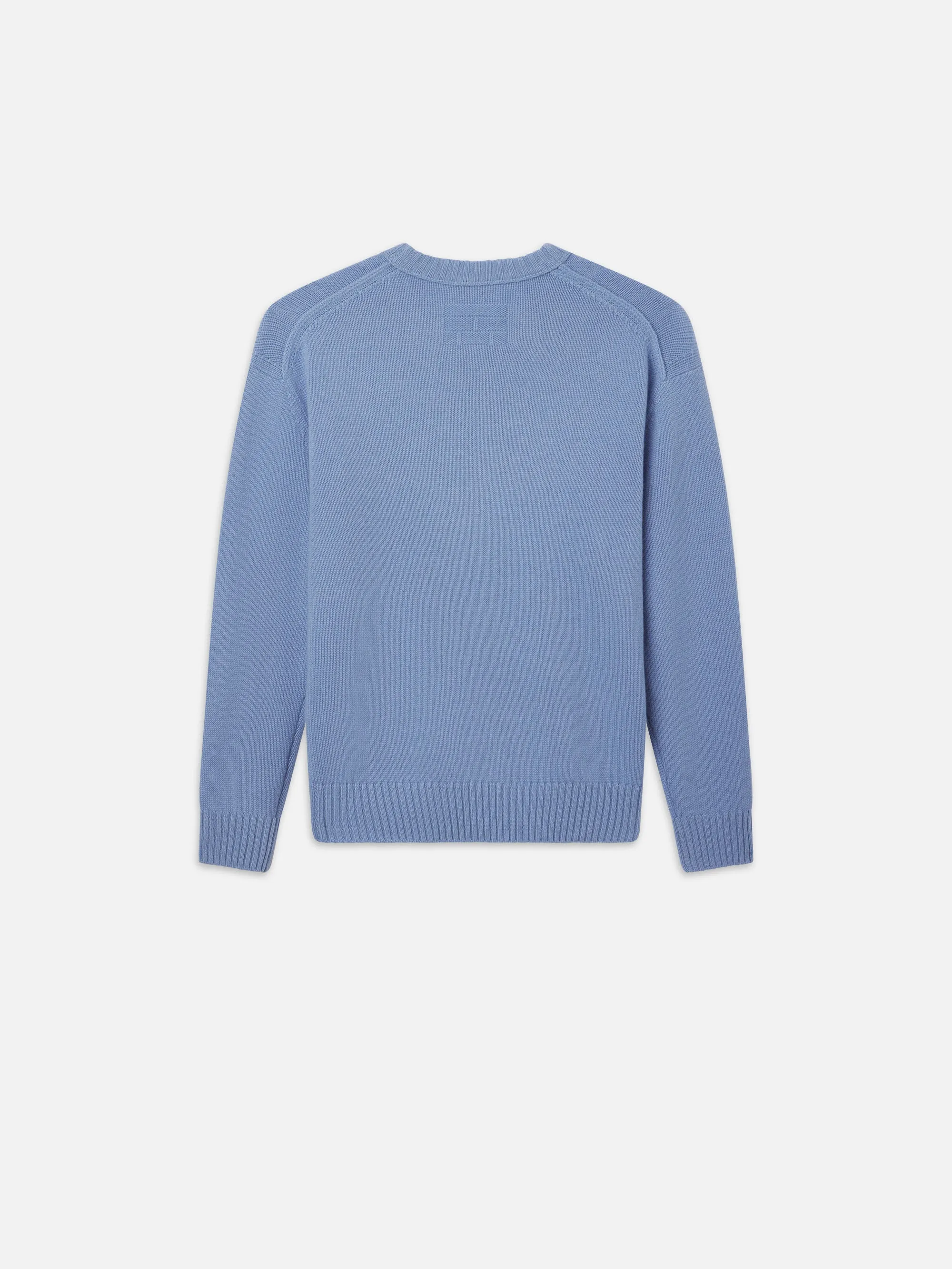 Cashmere Crewneck Sweater -- Soft Blue sold by Frame Denim product image thumbnail 4