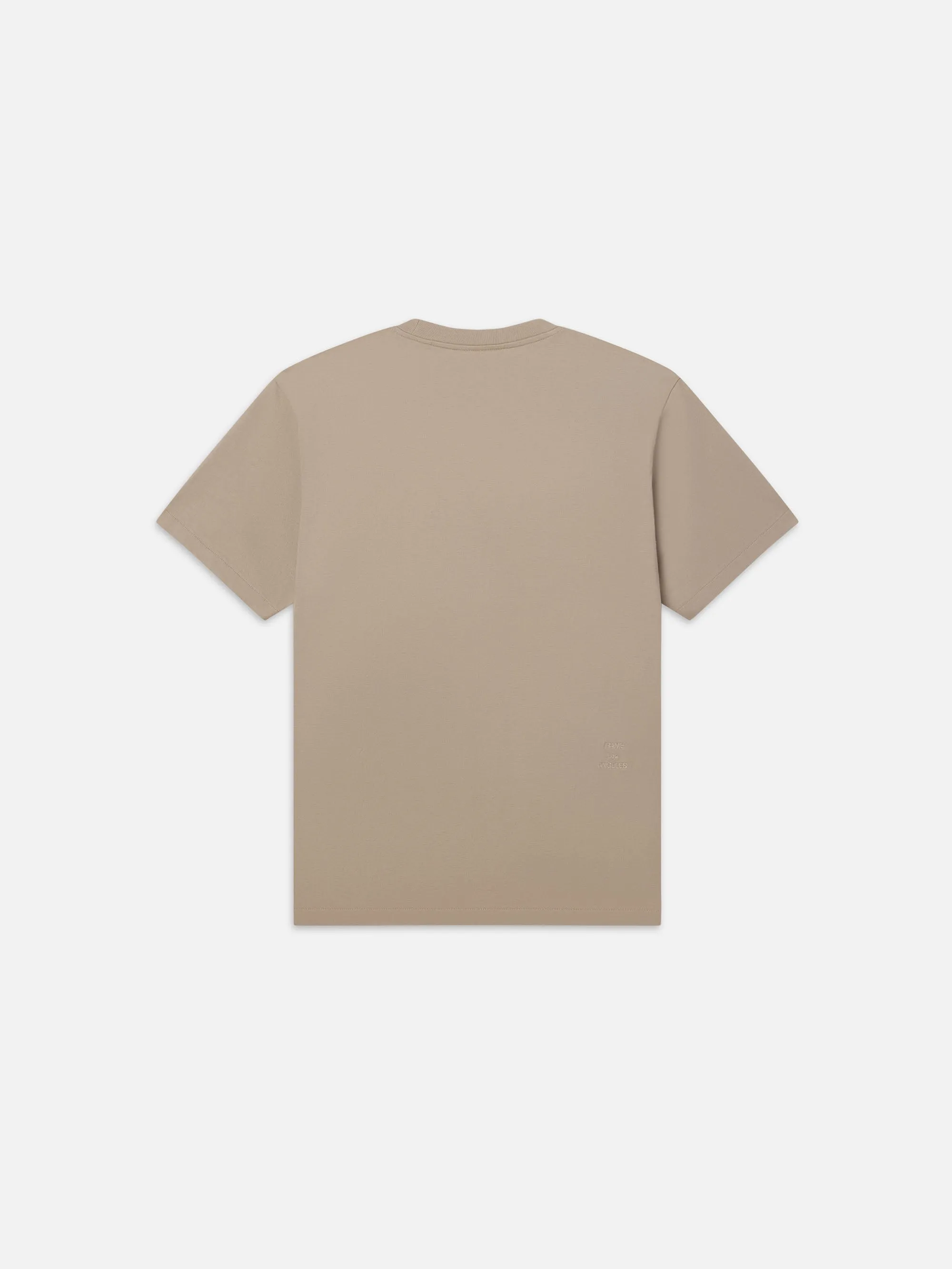 FRAME Logo Tee -- Dove sold by Frame Denim product image thumbnail 3