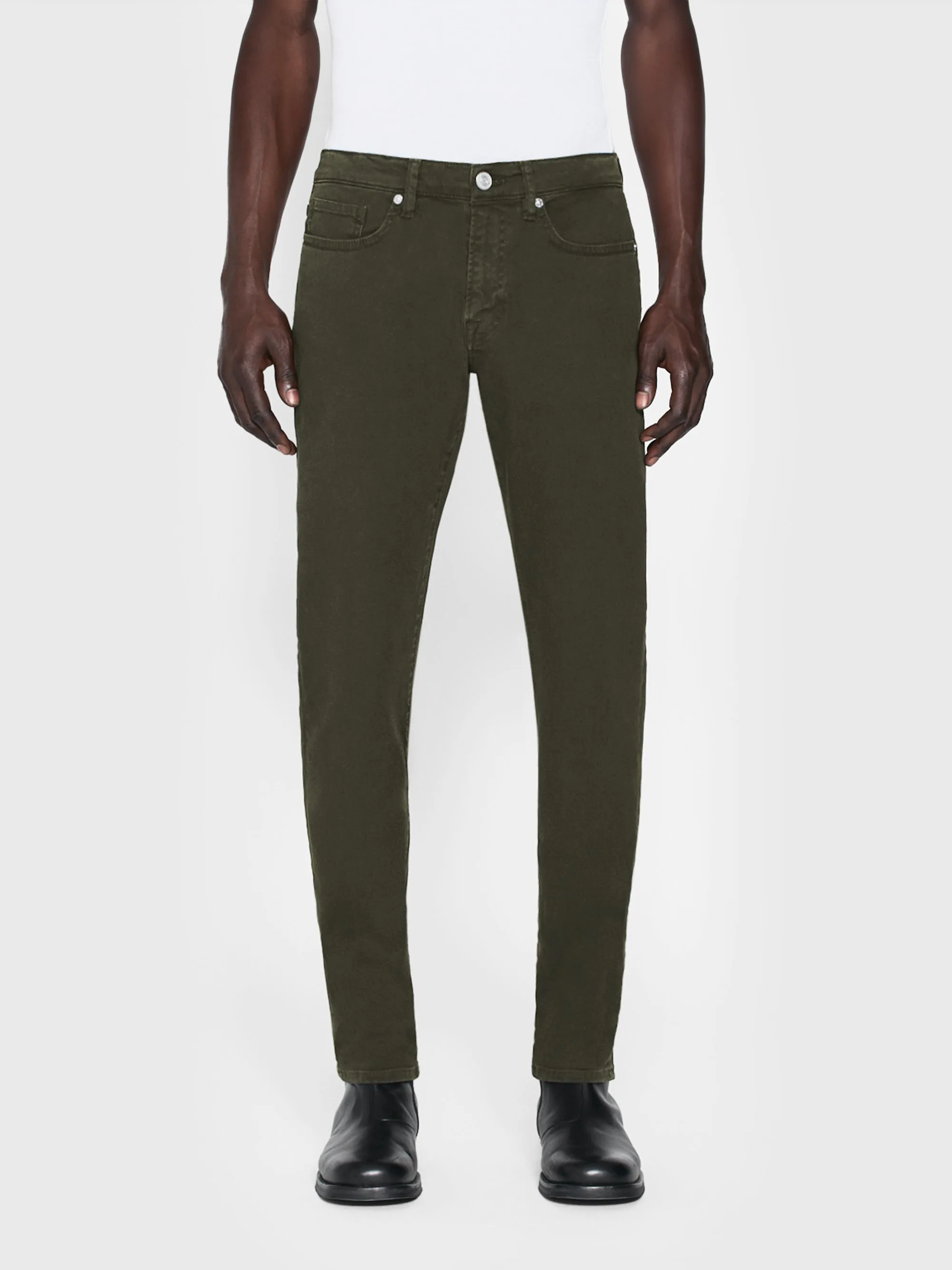 L'Homme Slim Twill -- Garage Moss Green sold by Frame Denim product image thumbnail 2