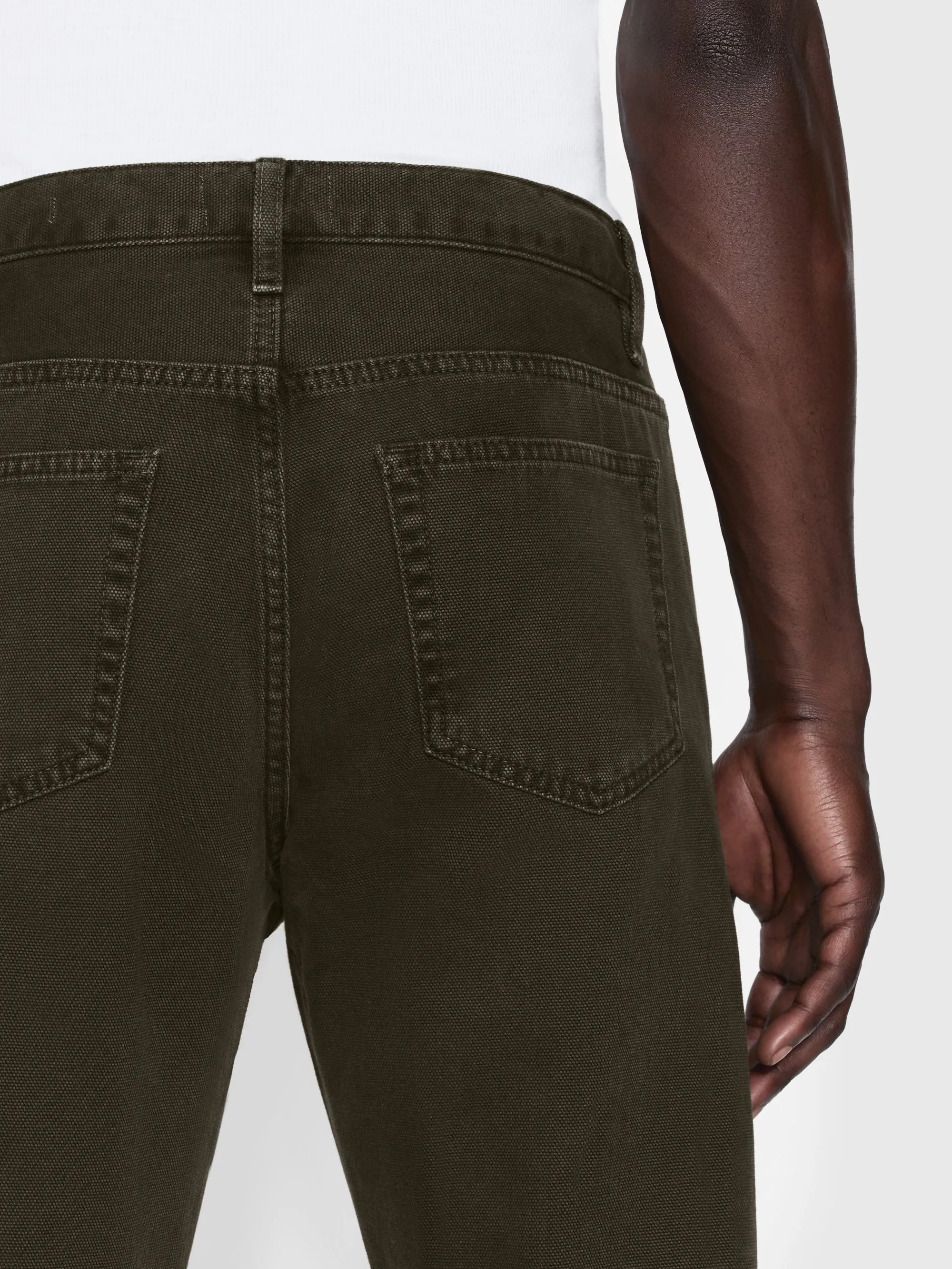 The Straight Jean -- Dark Chocolate sold by Frame Denim product image thumbnail 3