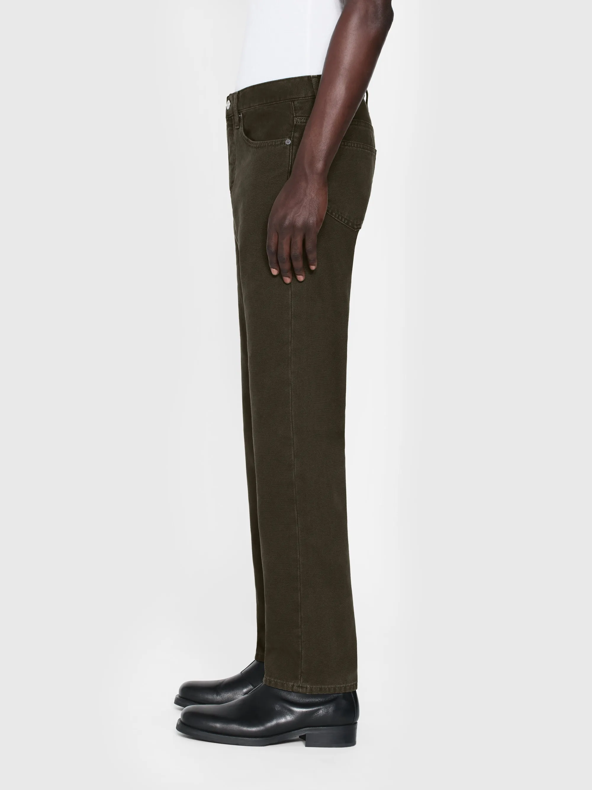 The Straight Jean -- Dark Chocolate sold by Frame Denim product image thumbnail 4