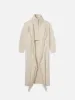 Jacquard Fringe Coat -- Stone sold by Frame Denim