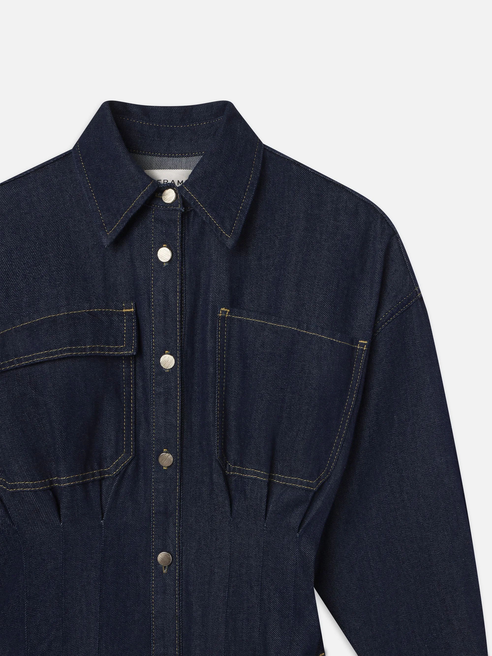 The Nipped Dress -- Rinse sold by Frame Denim product image thumbnail 2