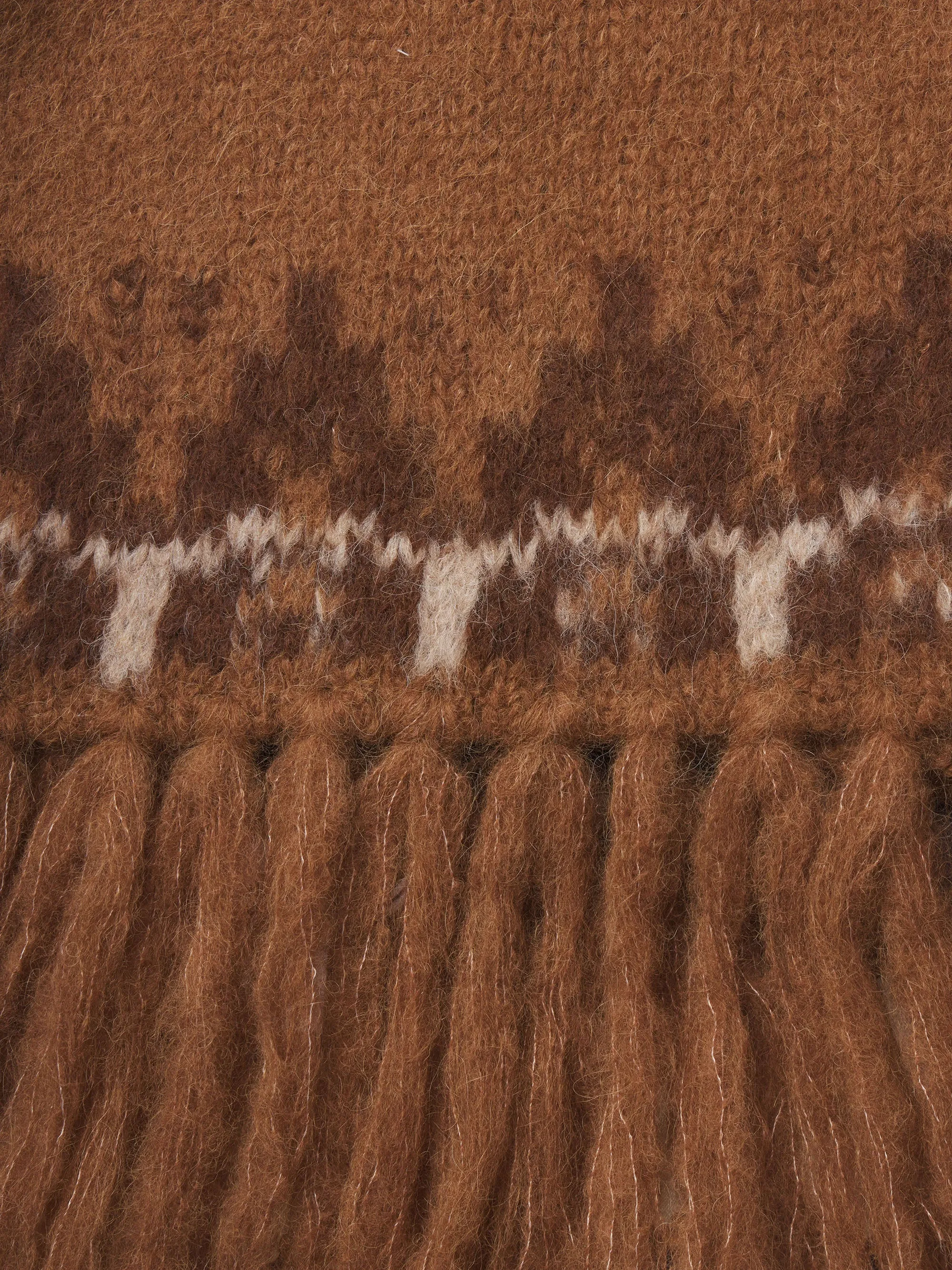 Fair Isle Scarf -- Camel Multi sold by Frame Denim product image thumbnail 2