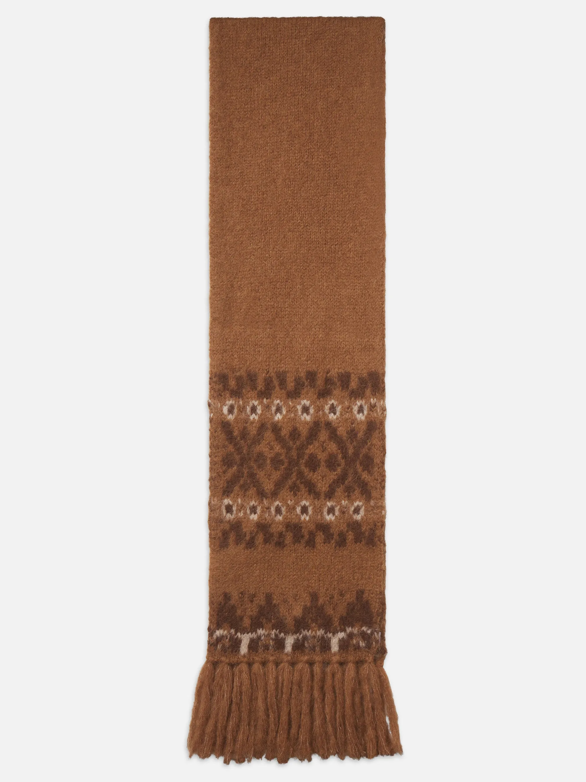 Fair Isle Scarf -- Camel Multi sold by Frame Denim product image thumbnail 3