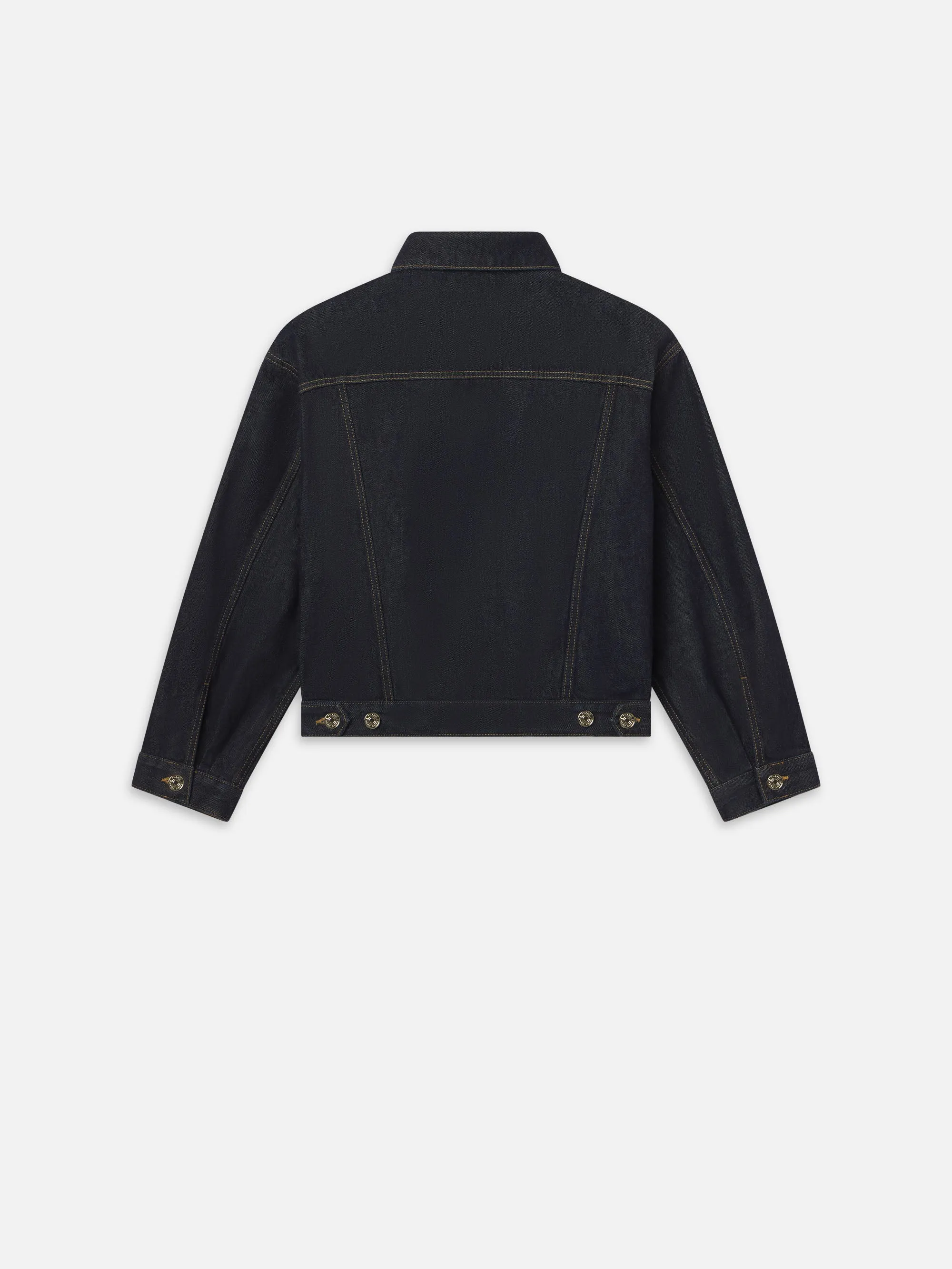 The Boxy Jacket -- Rinse sold by Frame Denim product image thumbnail 4