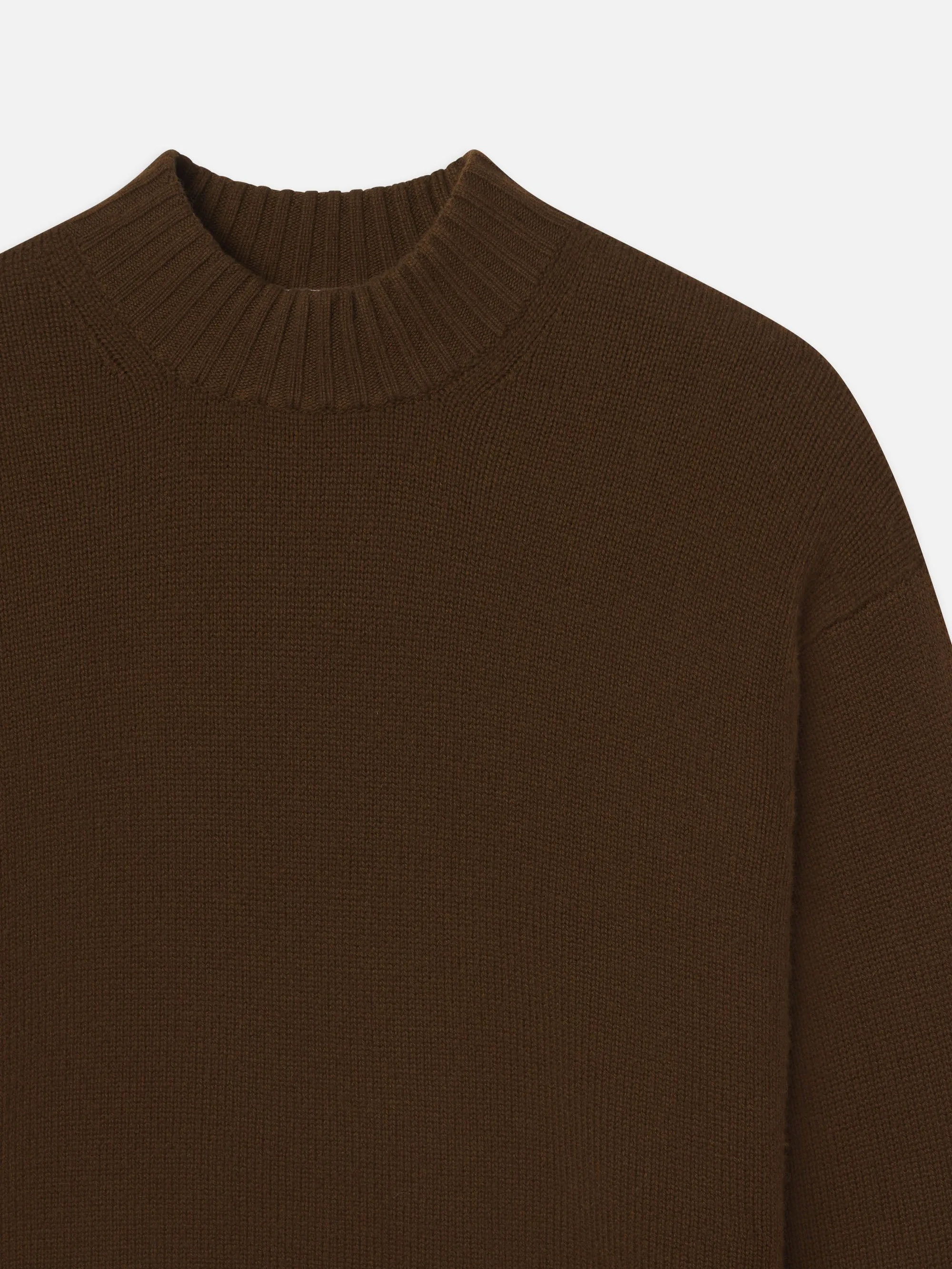 Oversized Cashmere Crew -- Moss sold by Frame Denim product image thumbnail 3