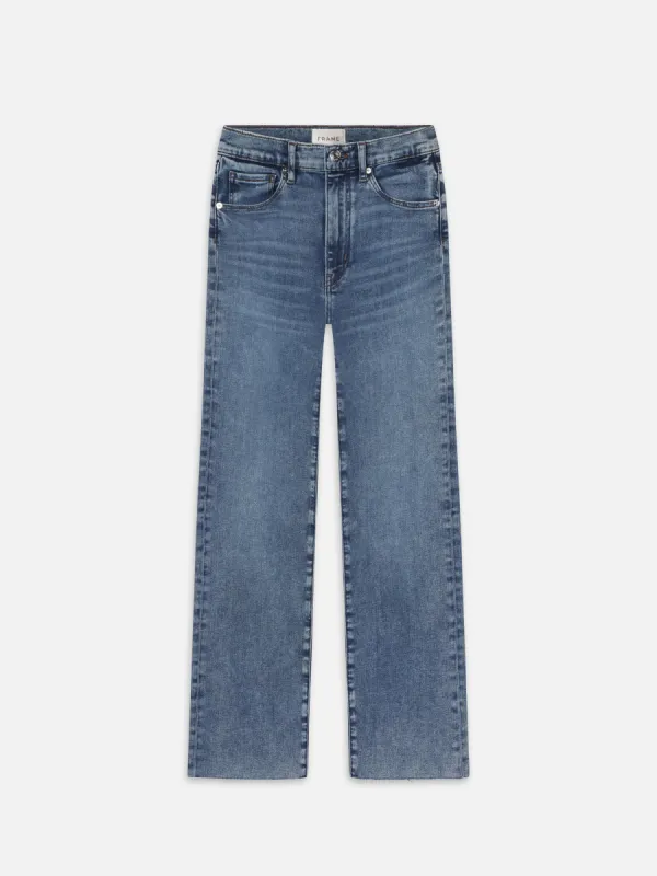 Le Sleek Straight -- Rowley Raw Fray sold by Frame Denim