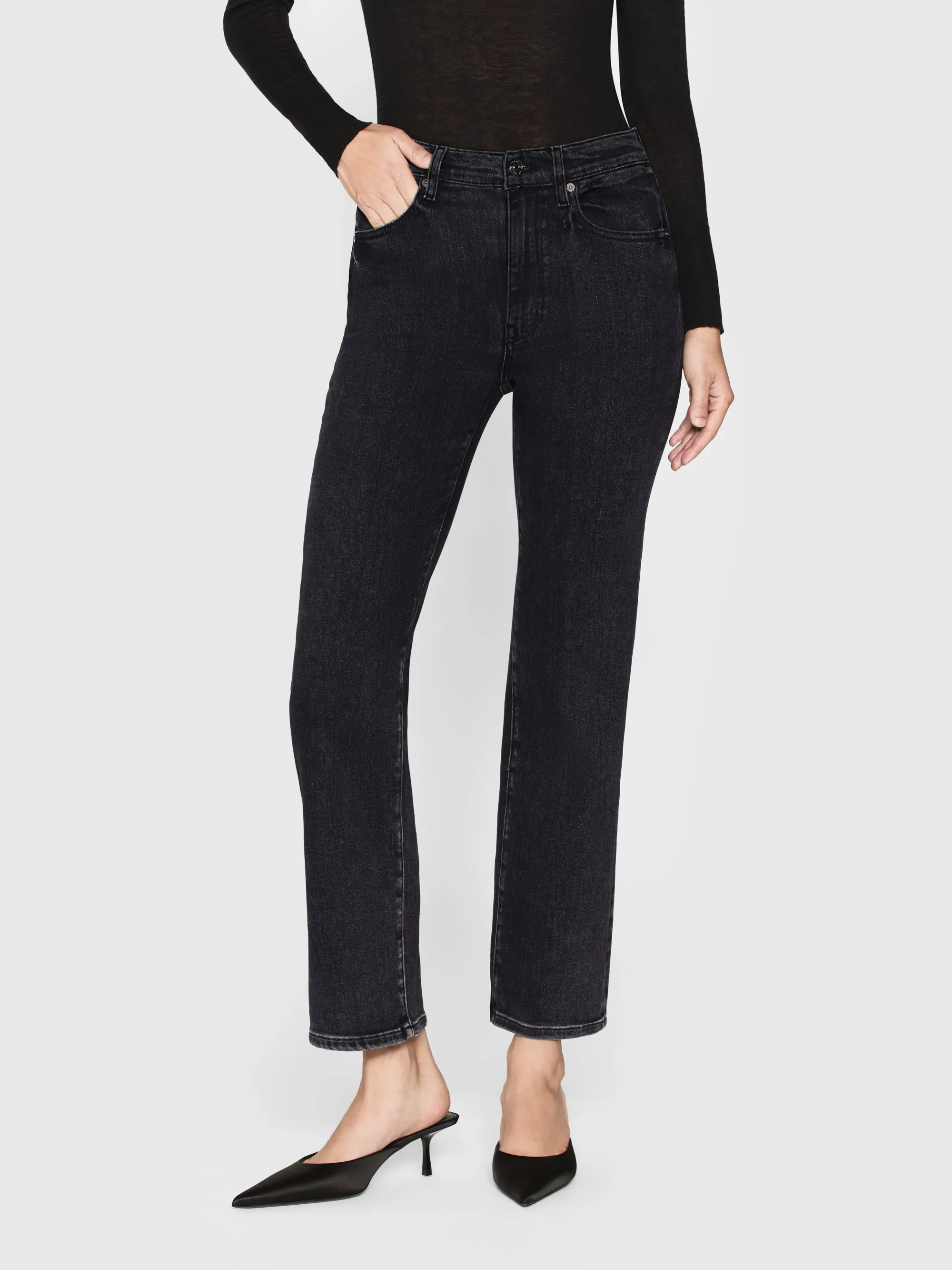 Le Sleek Straight -- Radio sold by Frame Denim product image thumbnail 2