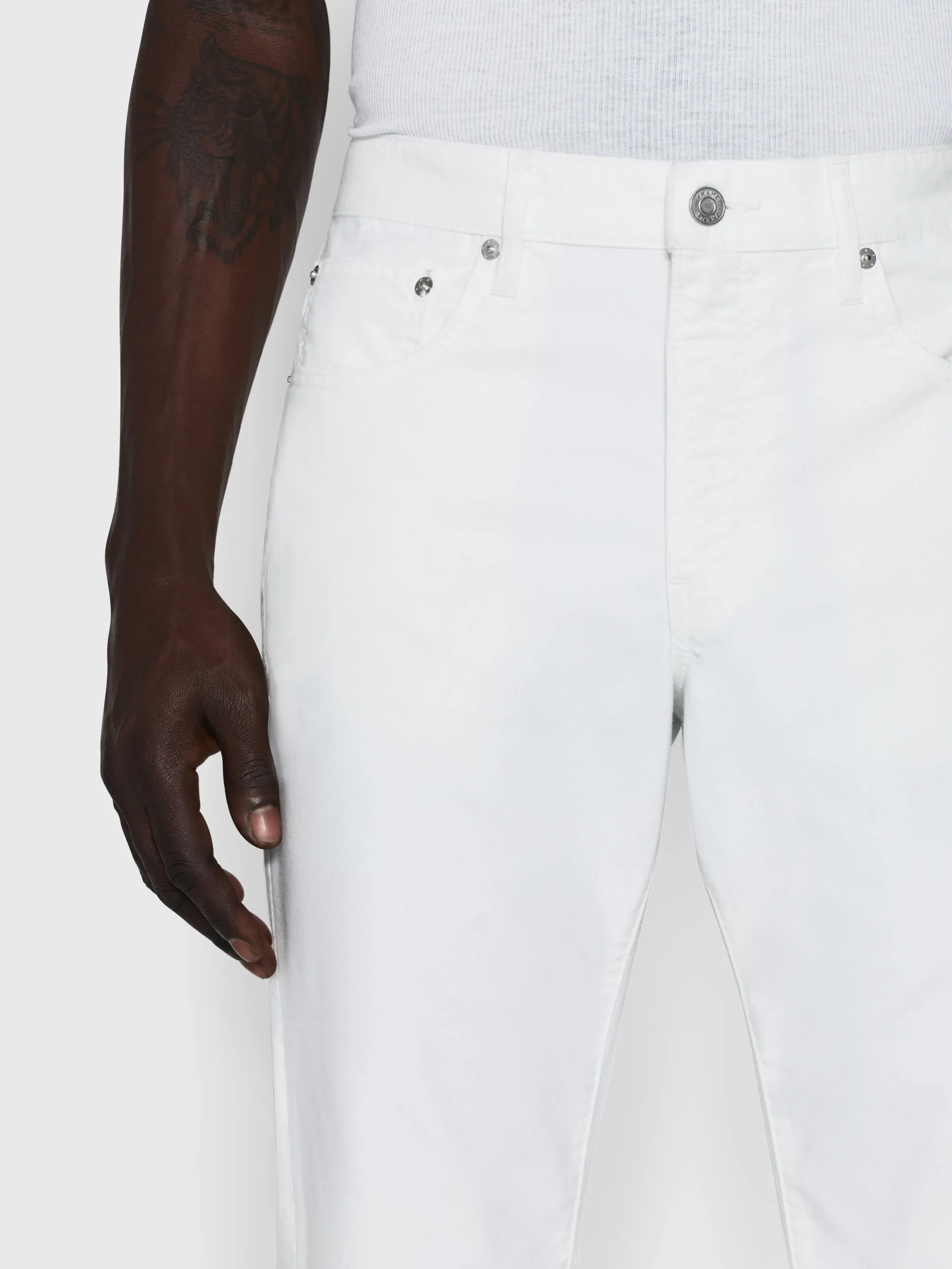 The Straight Jean -- Off White sold by Frame Denim product image thumbnail 5