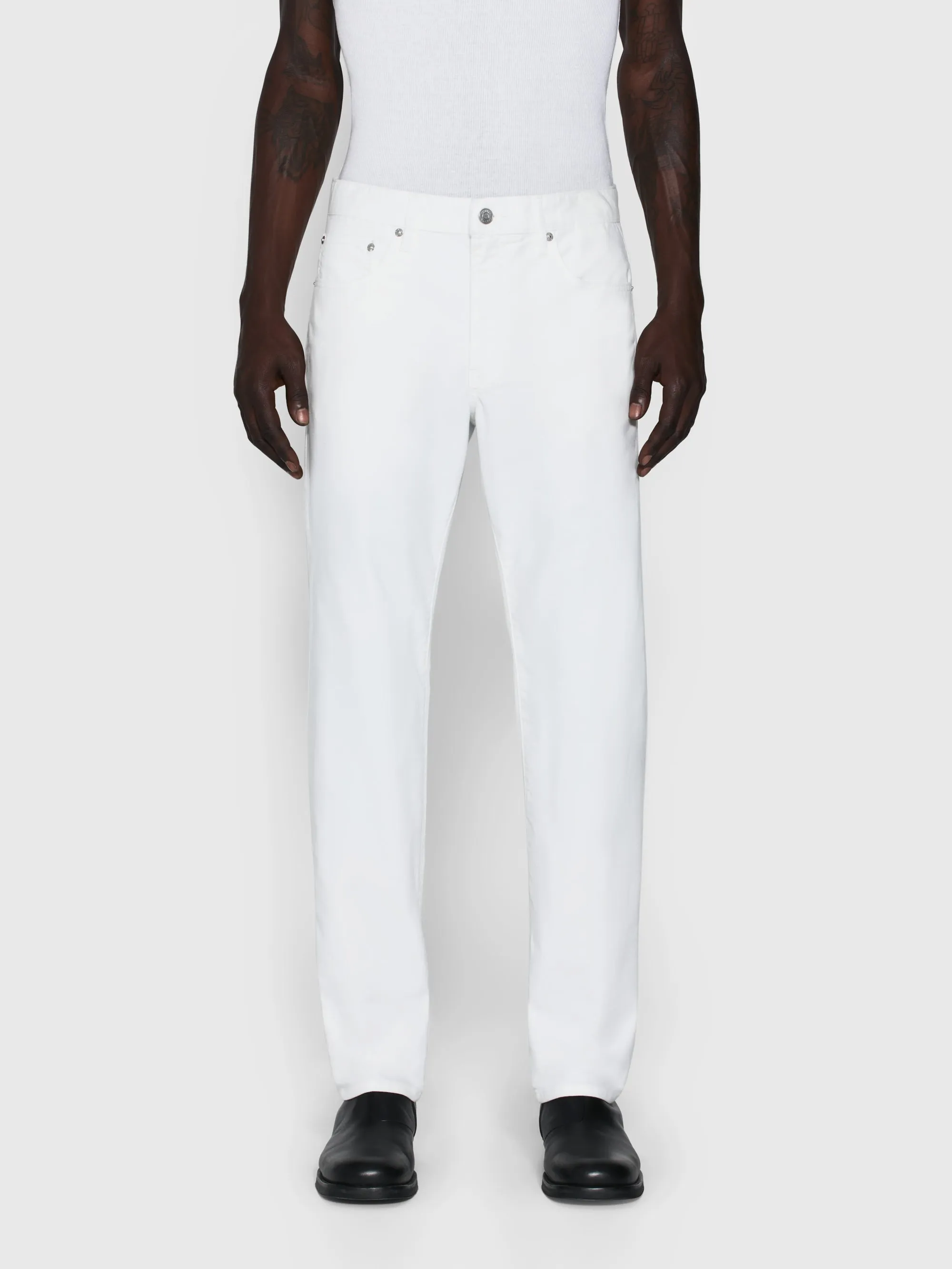 The Straight Jean -- Off White sold by Frame Denim product image thumbnail 2