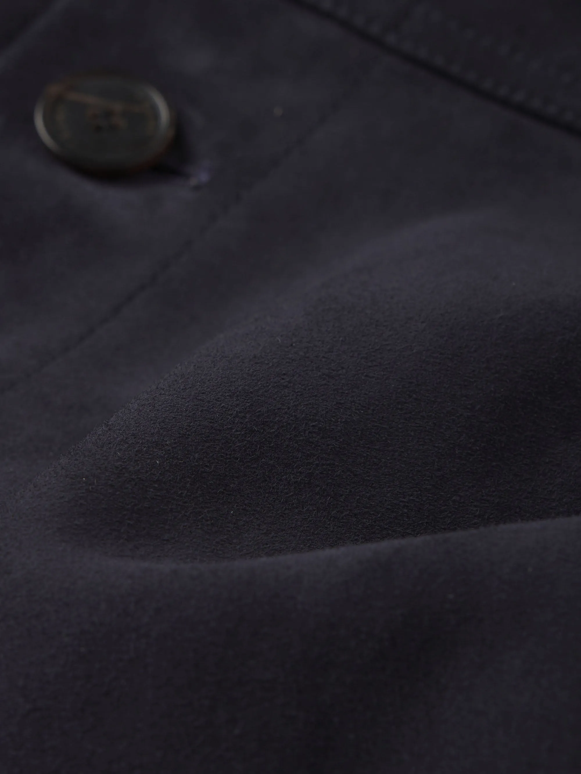 Unlined Suede Chore Coat -- Dark Navy sold by Frame Denim product image thumbnail 4