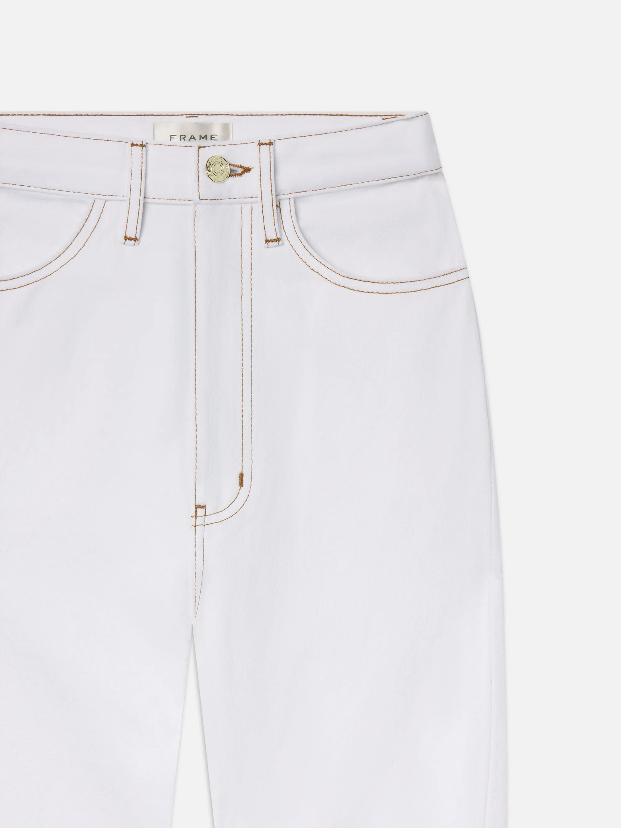 The Taper -- White sold by Frame Denim product image thumbnail 3