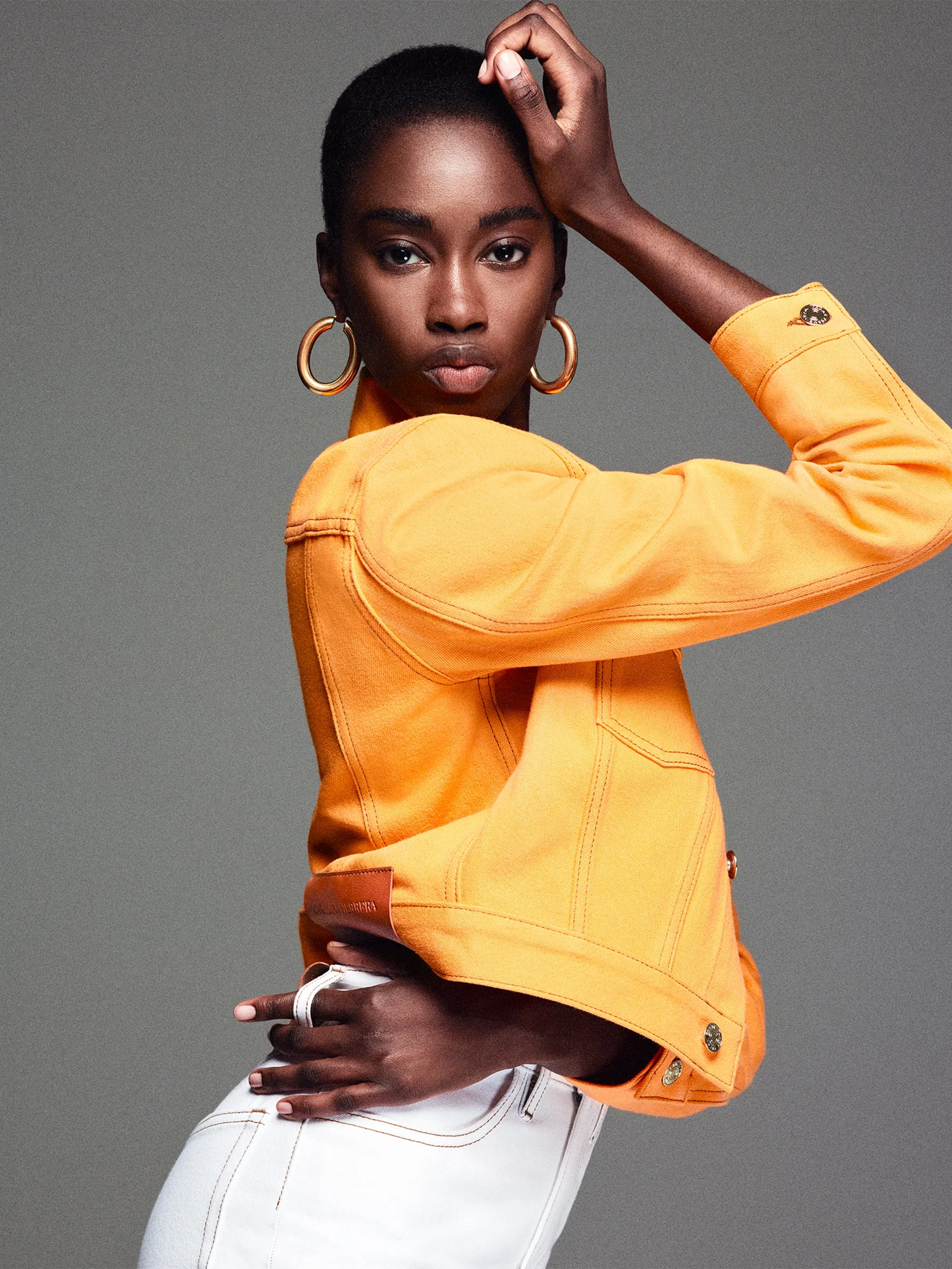The Tailored Denim Jacket -- Marigold sold by Frame Denim product image thumbnail 2