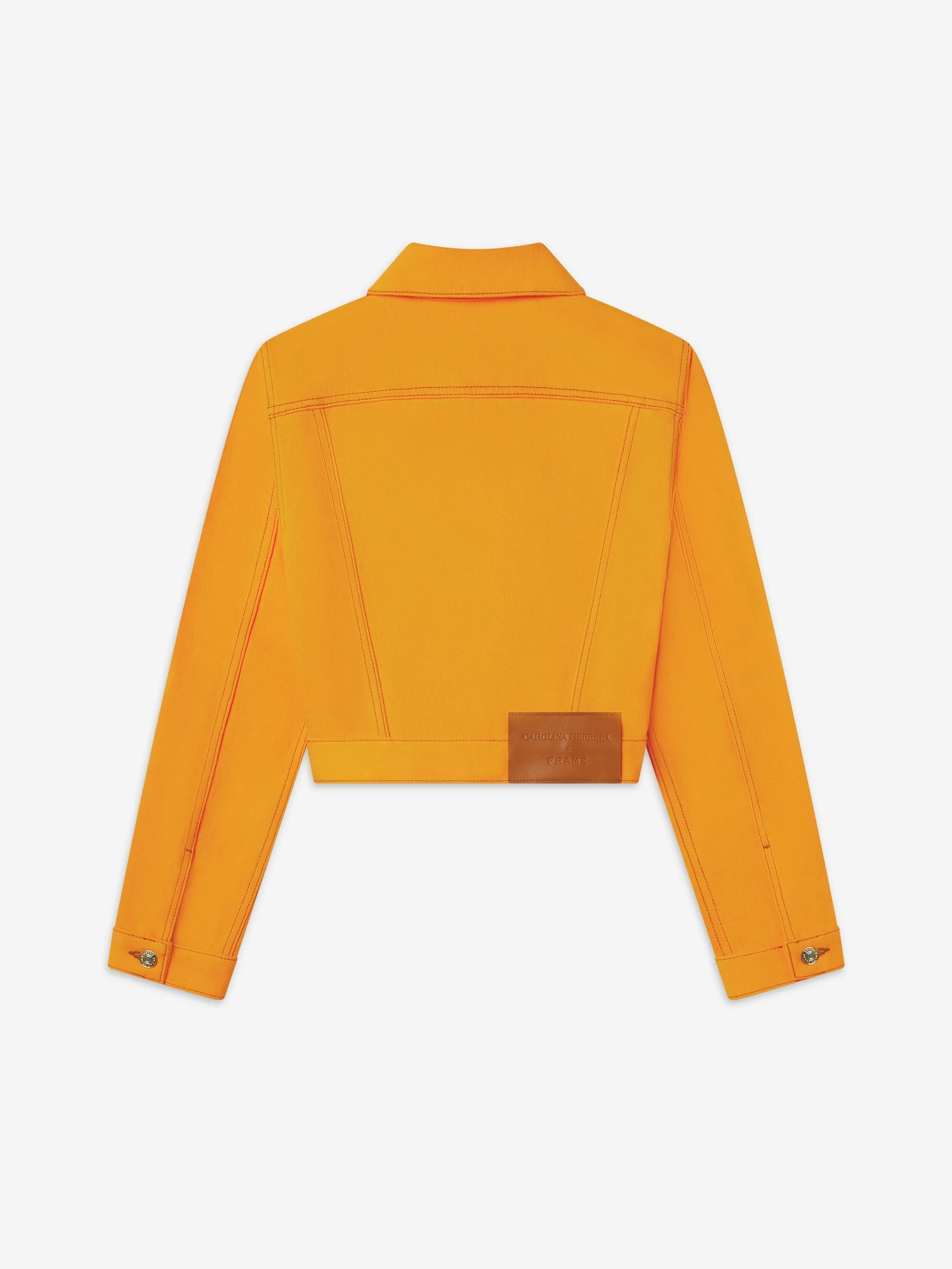 The Tailored Denim Jacket -- Marigold sold by Frame Denim product image thumbnail 4