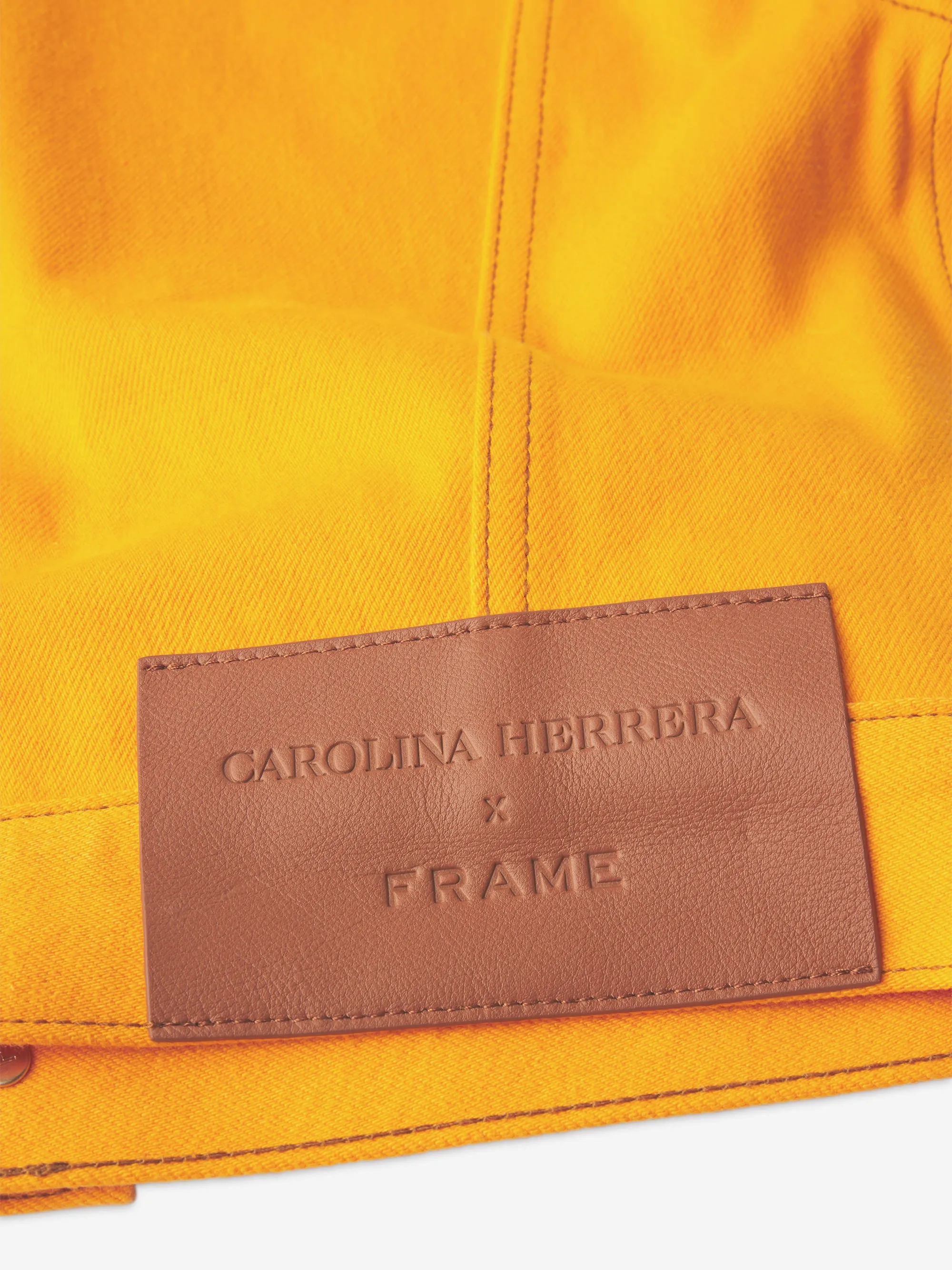 The Tailored Denim Jacket -- Marigold sold by Frame Denim product image thumbnail 5