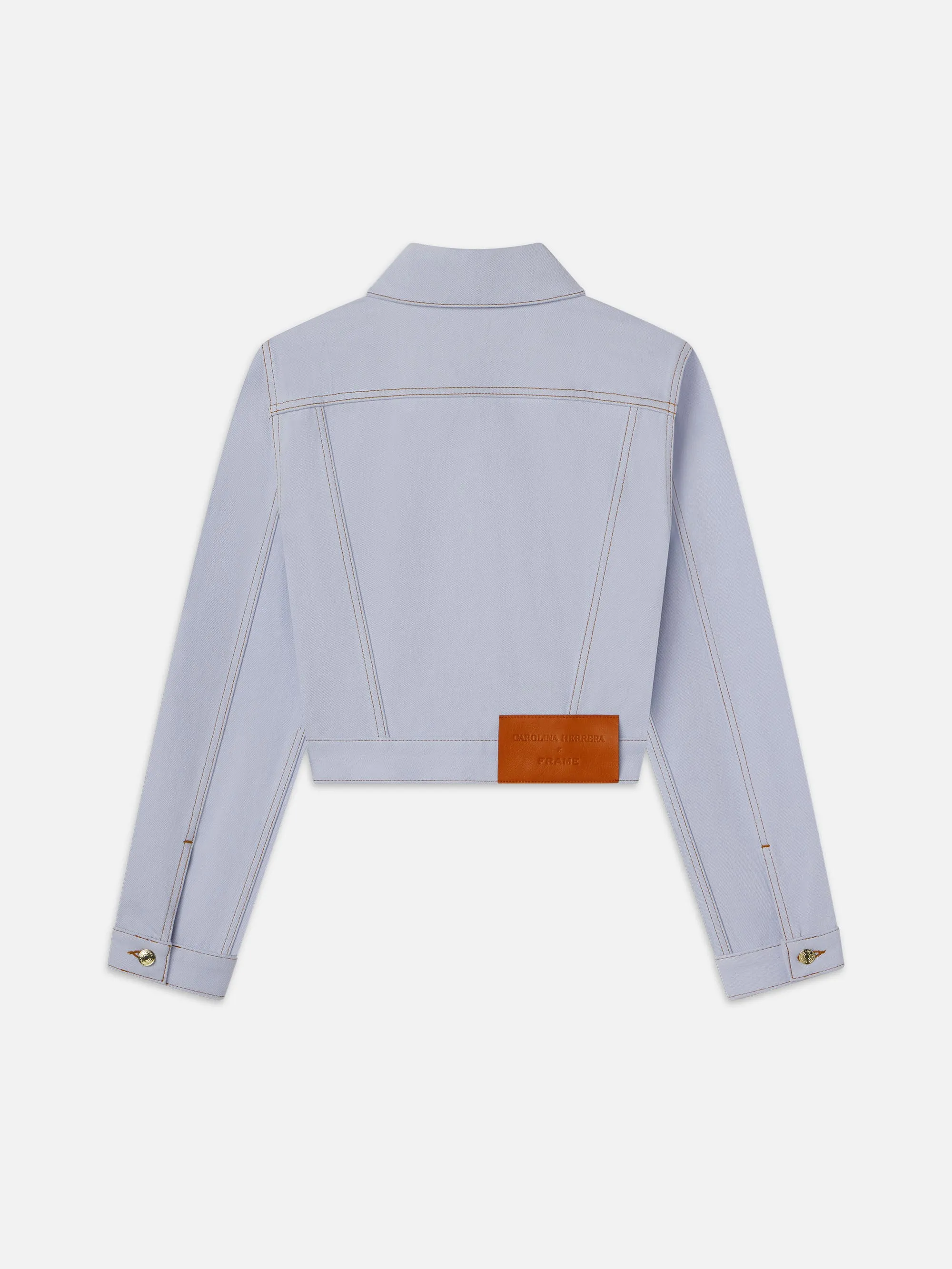 The Tailored Denim Jacket -- Celeste sold by Frame Denim product image thumbnail 4