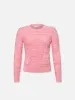 Patch Pocket Sweater -- Pink sold by Frame Denim