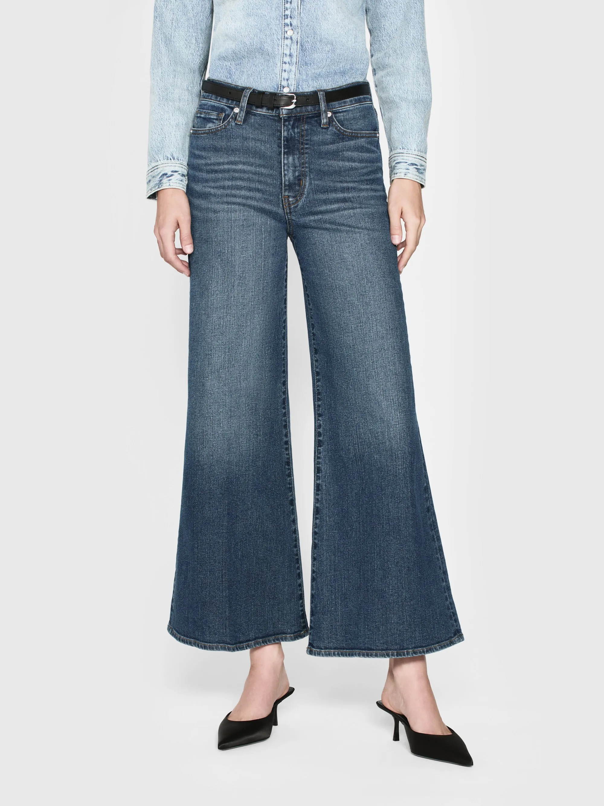 Le Palazzo Crop -- Kinmount sold by Frame Denim product image thumbnail 2