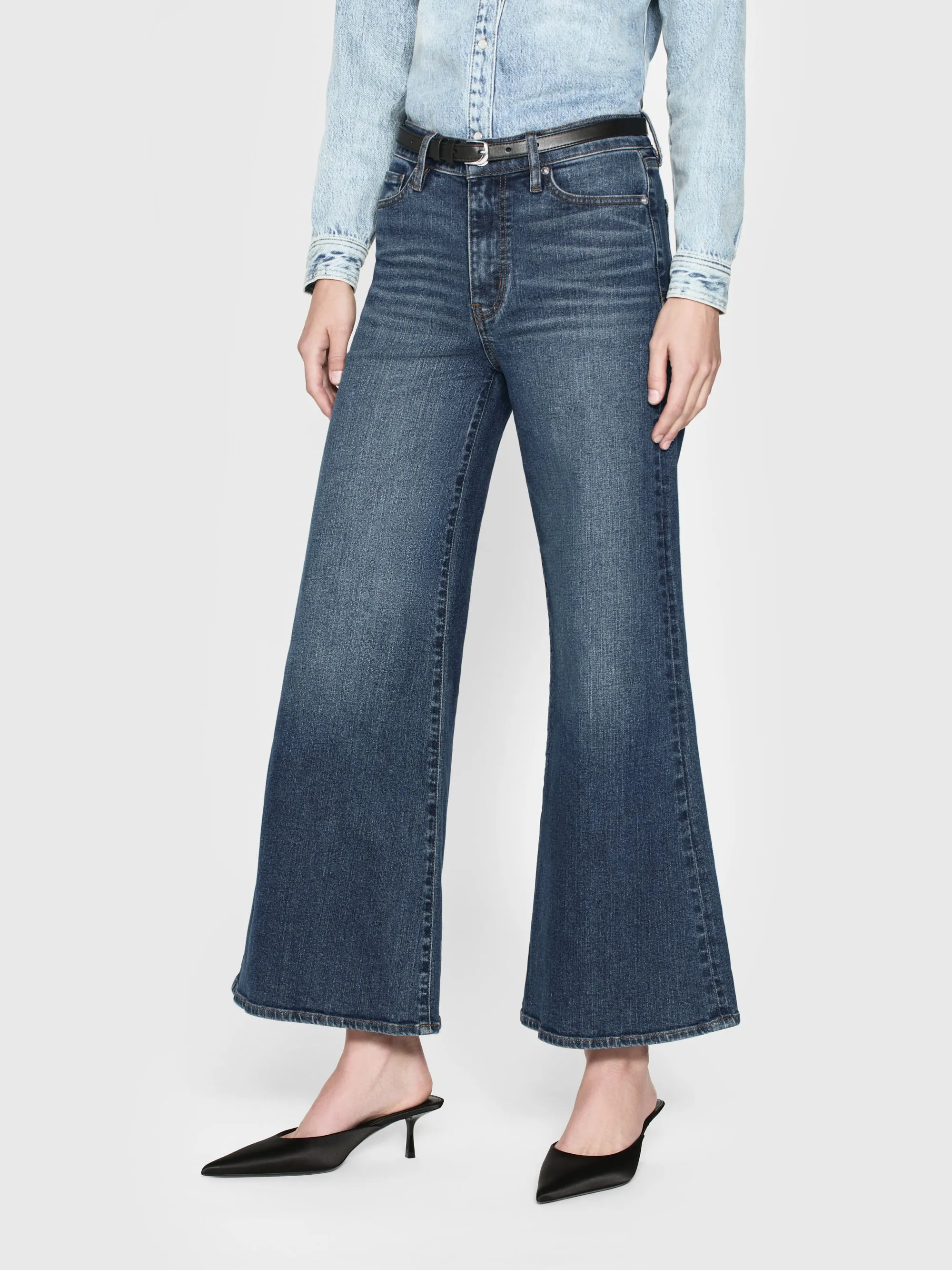 Le Palazzo Crop -- Kinmount sold by Frame Denim product image thumbnail 4