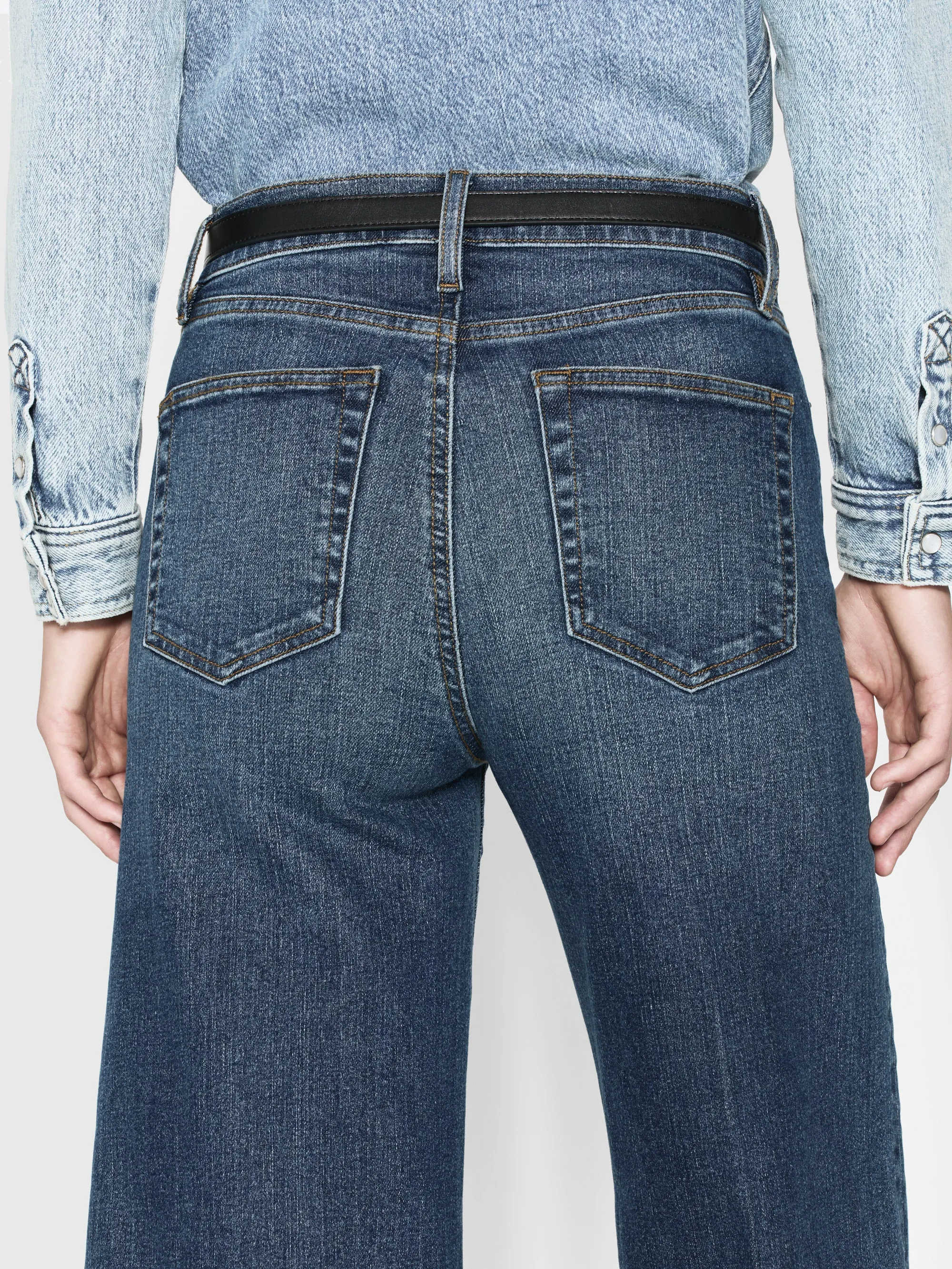 Le Palazzo Crop -- Kinmount sold by Frame Denim product image thumbnail 3