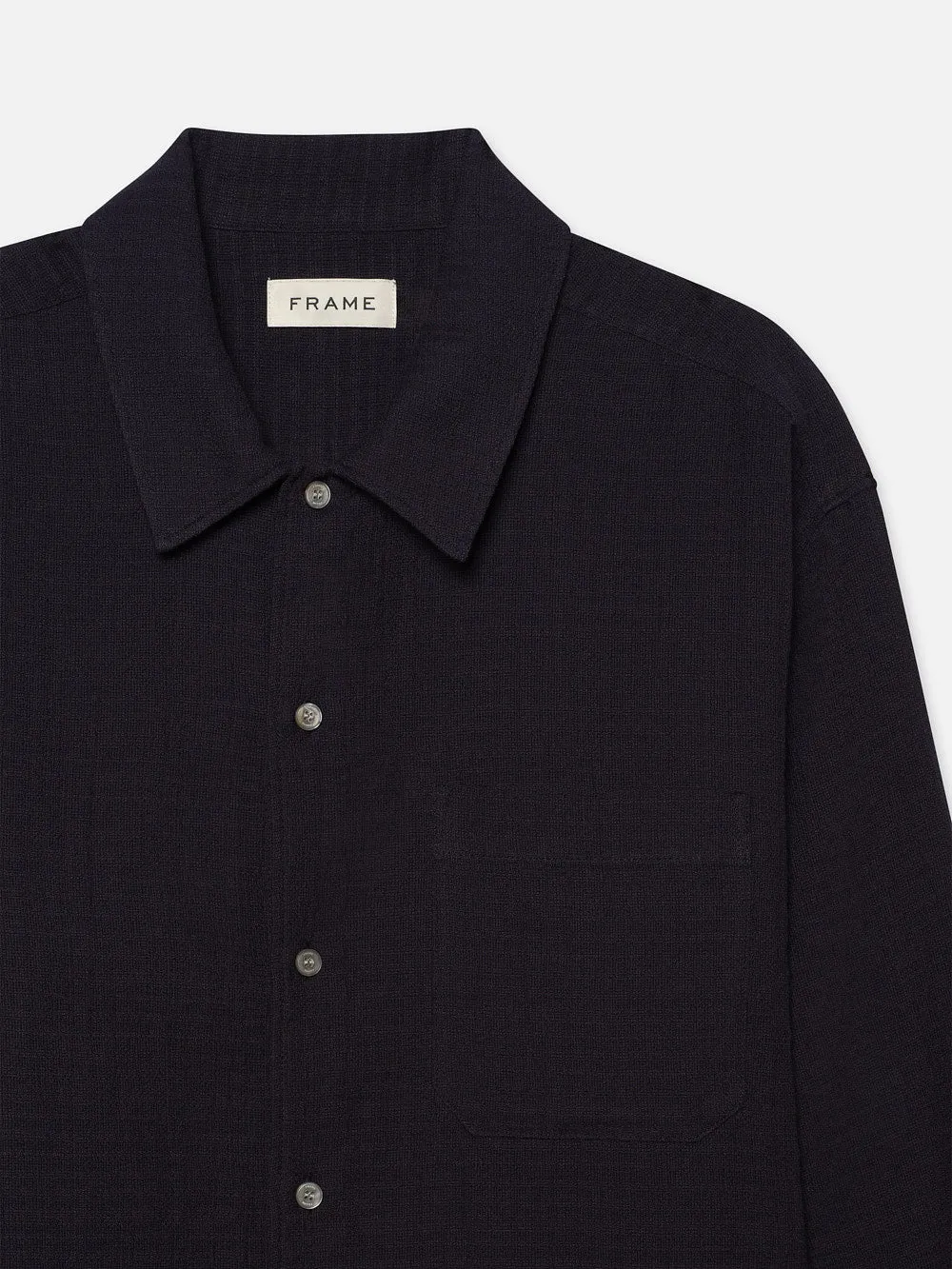 Long Sleeve Shirt -- Navy sold by Frame Denim product image thumbnail 2