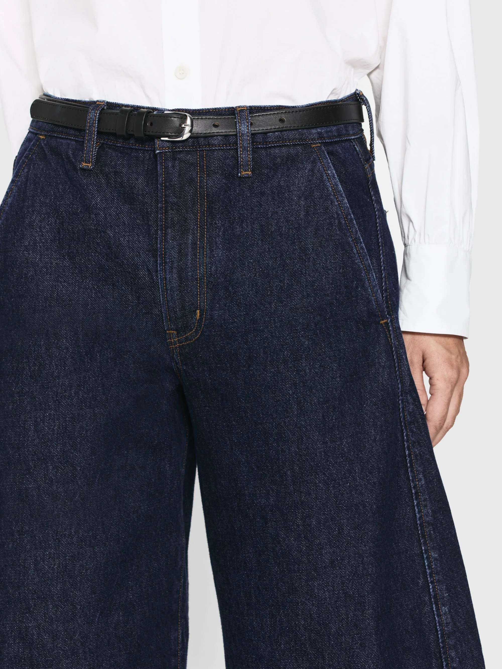 The Atelier Boomerang -- Blueprint sold by Frame Denim product image thumbnail 3