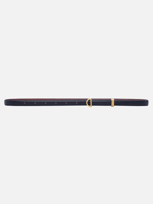 Petite Crescent Belt -- Black sold by Frame Denim