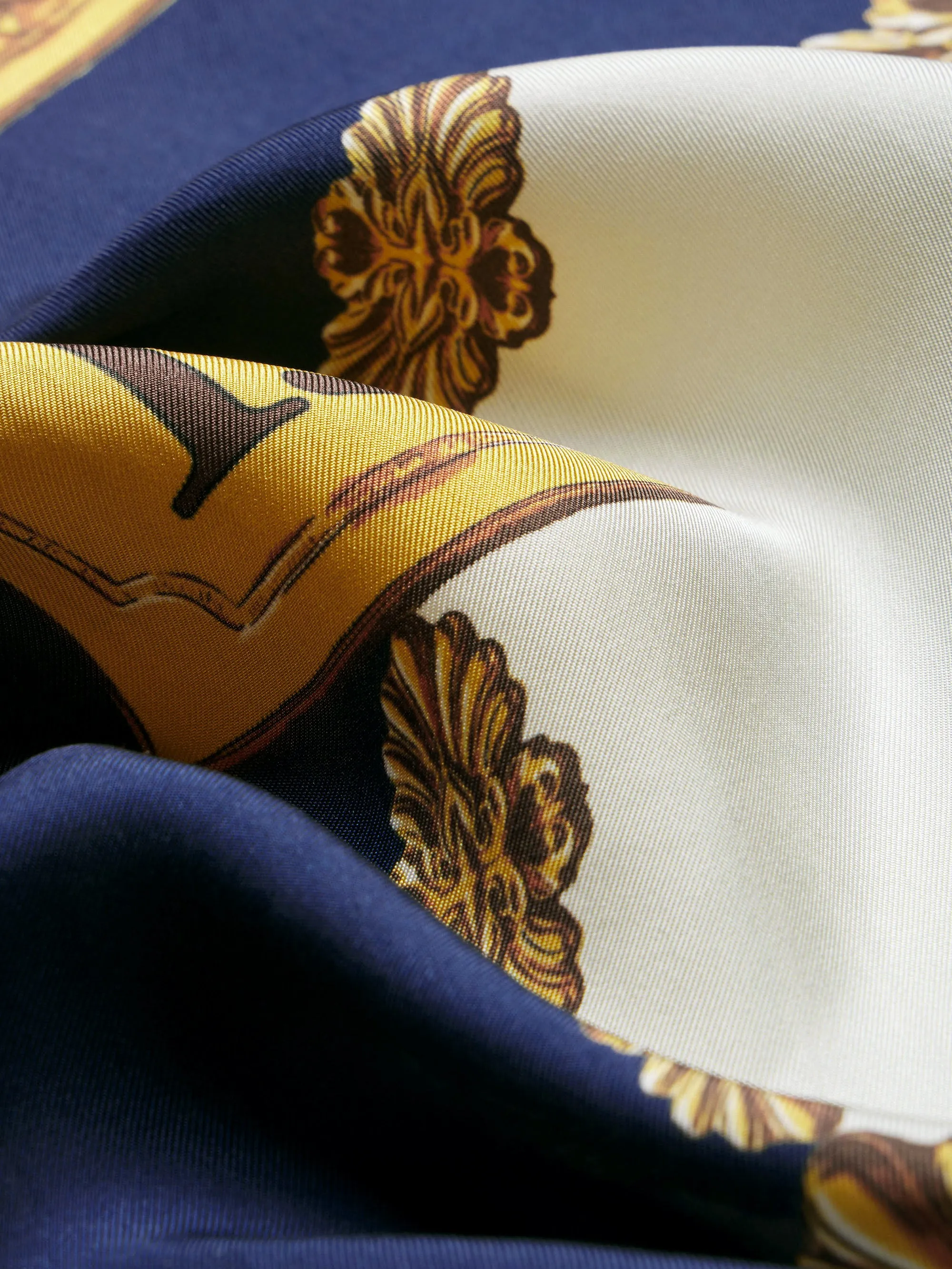 Ritz Silk Scarf -- Cream Multi sold by Frame Denim product image thumbnail 3