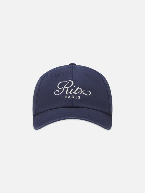 Ritz Cotton Hat -- Navy sold by Frame Denim