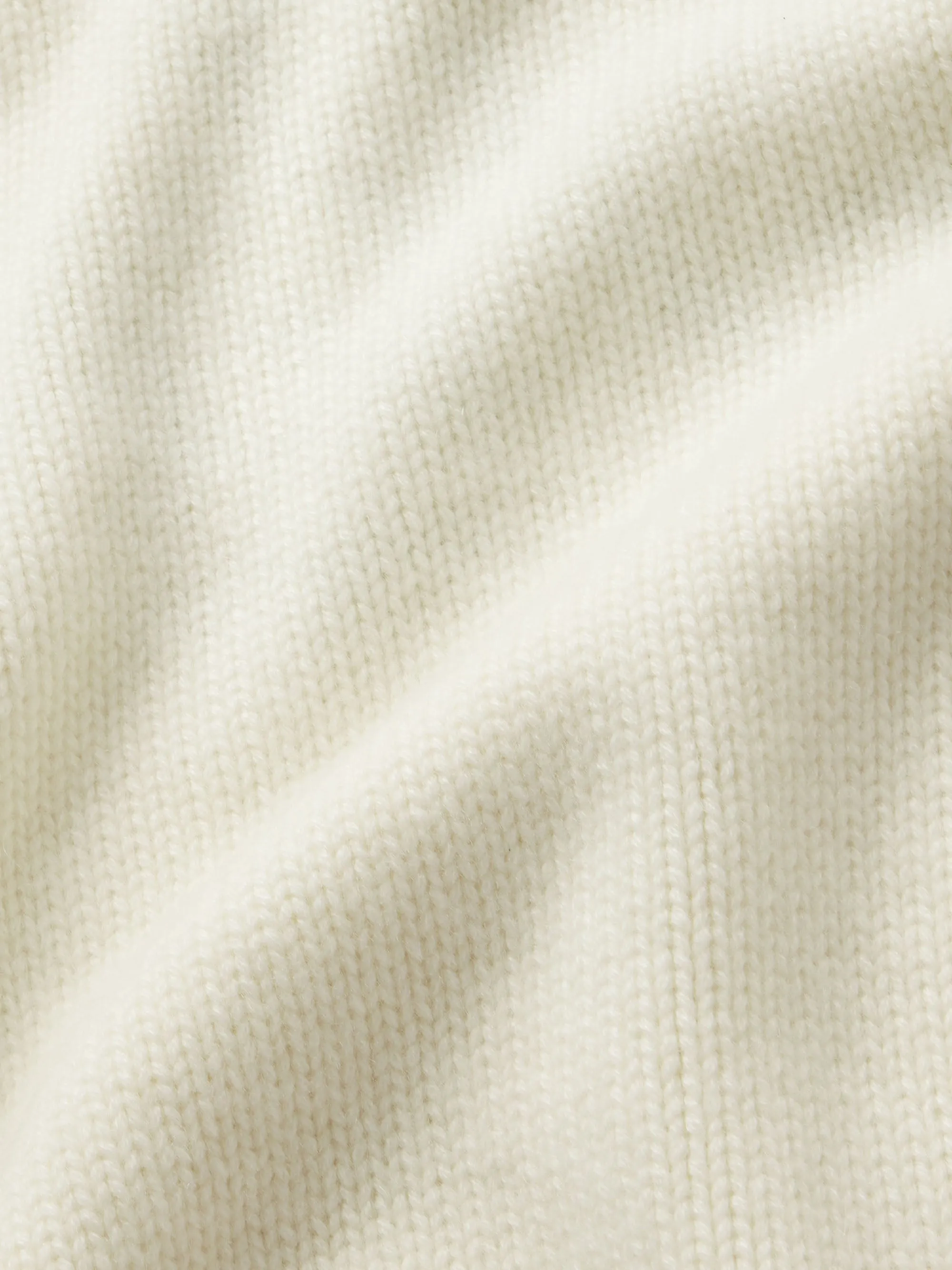 Ritz Unisex Cashmere Sweater -- Cream sold by Frame Denim product image thumbnail 2
