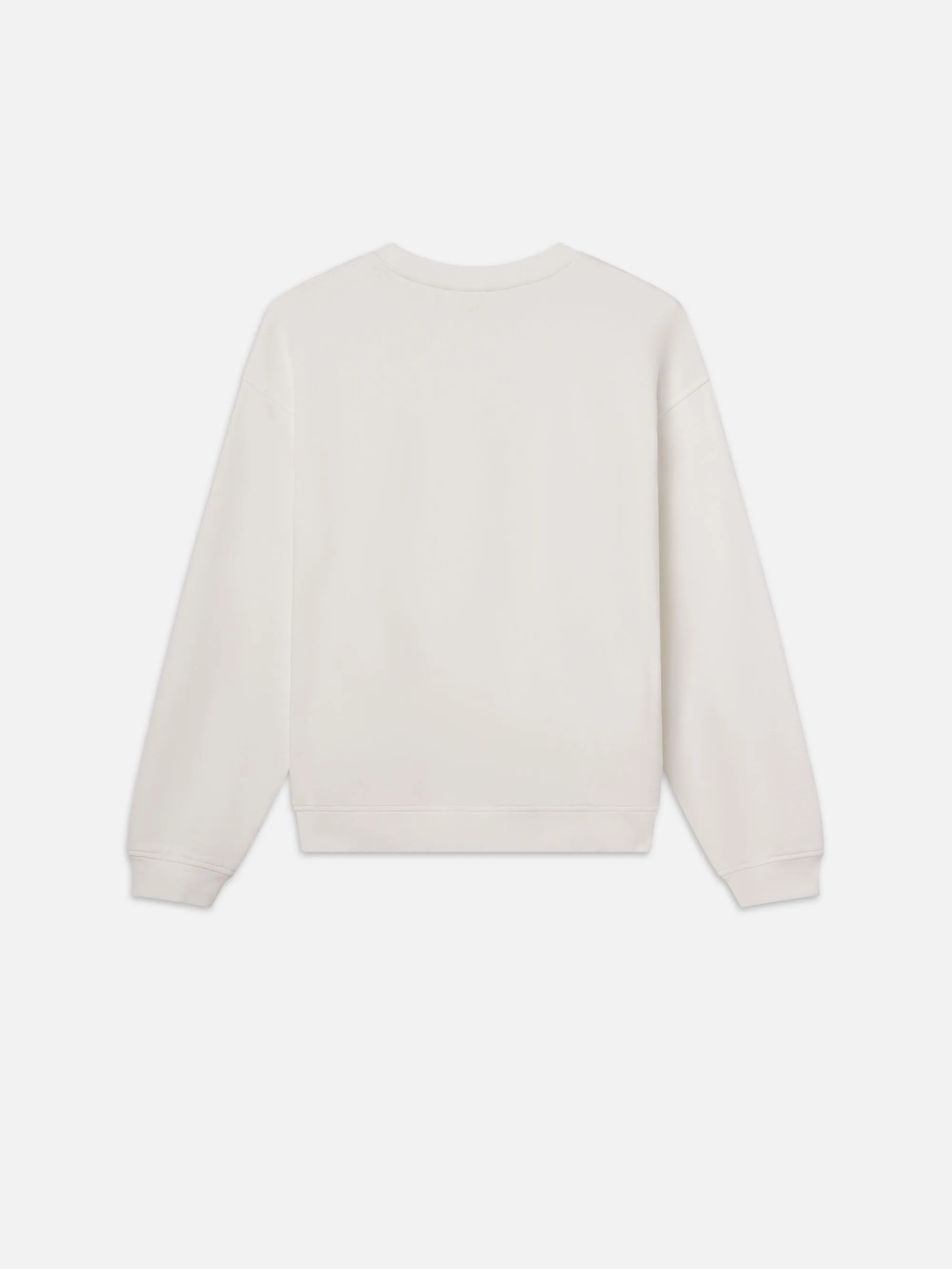 Ritz Unisex Tonal Logo Crewneck -- Cream sold by Frame Denim product image thumbnail 5