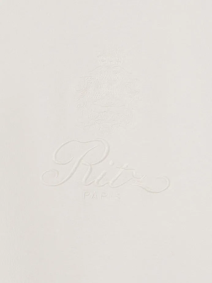 Ritz Unisex Tonal Logo Crewneck -- Cream sold by Frame Denim product image thumbnail 3