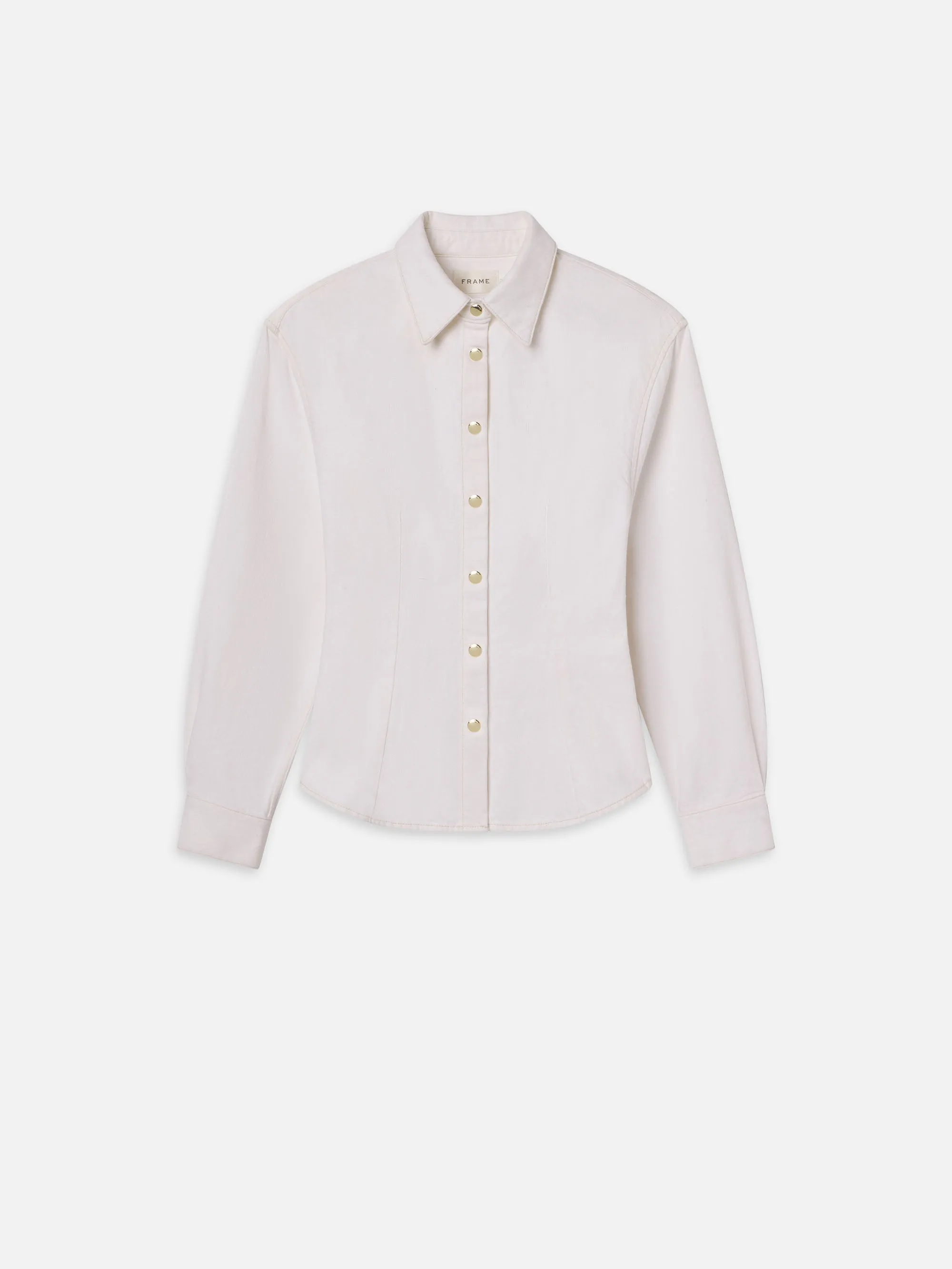 The Sculpted Shirt -- Au Natural Clean sold by Frame Denim