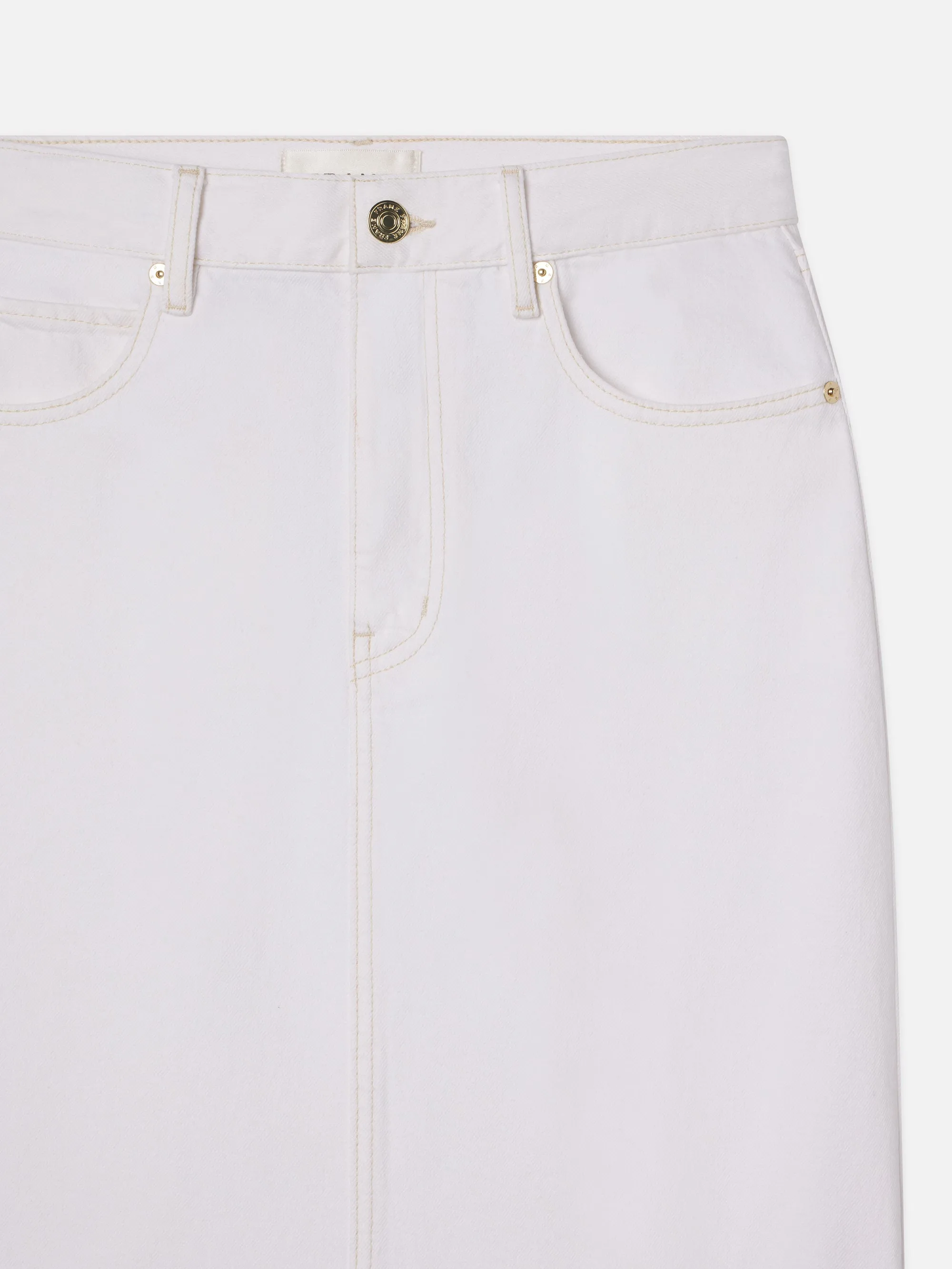 The Flounce Skirt -- Au Natural Clean sold by Frame Denim product image thumbnail 3