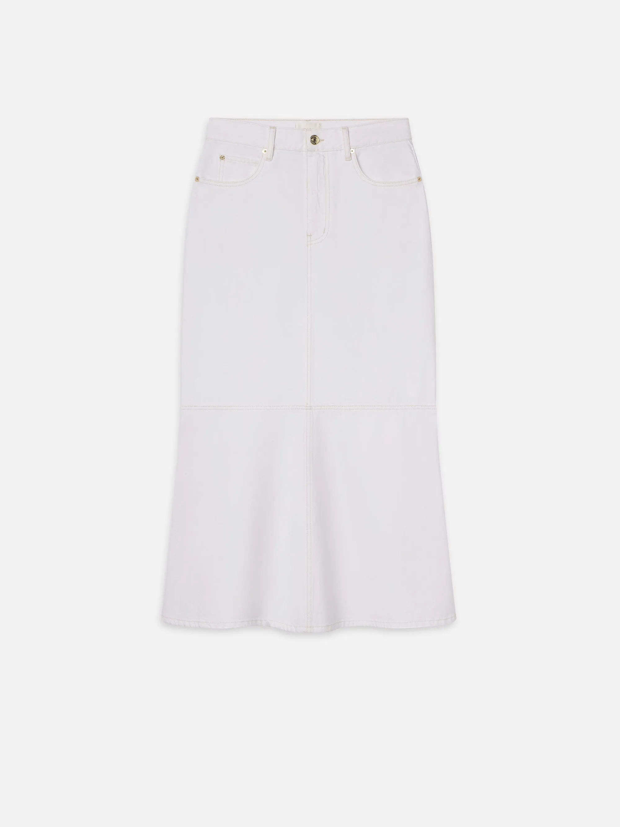 The Flounce Skirt -- Au Natural Clean sold by Frame Denim