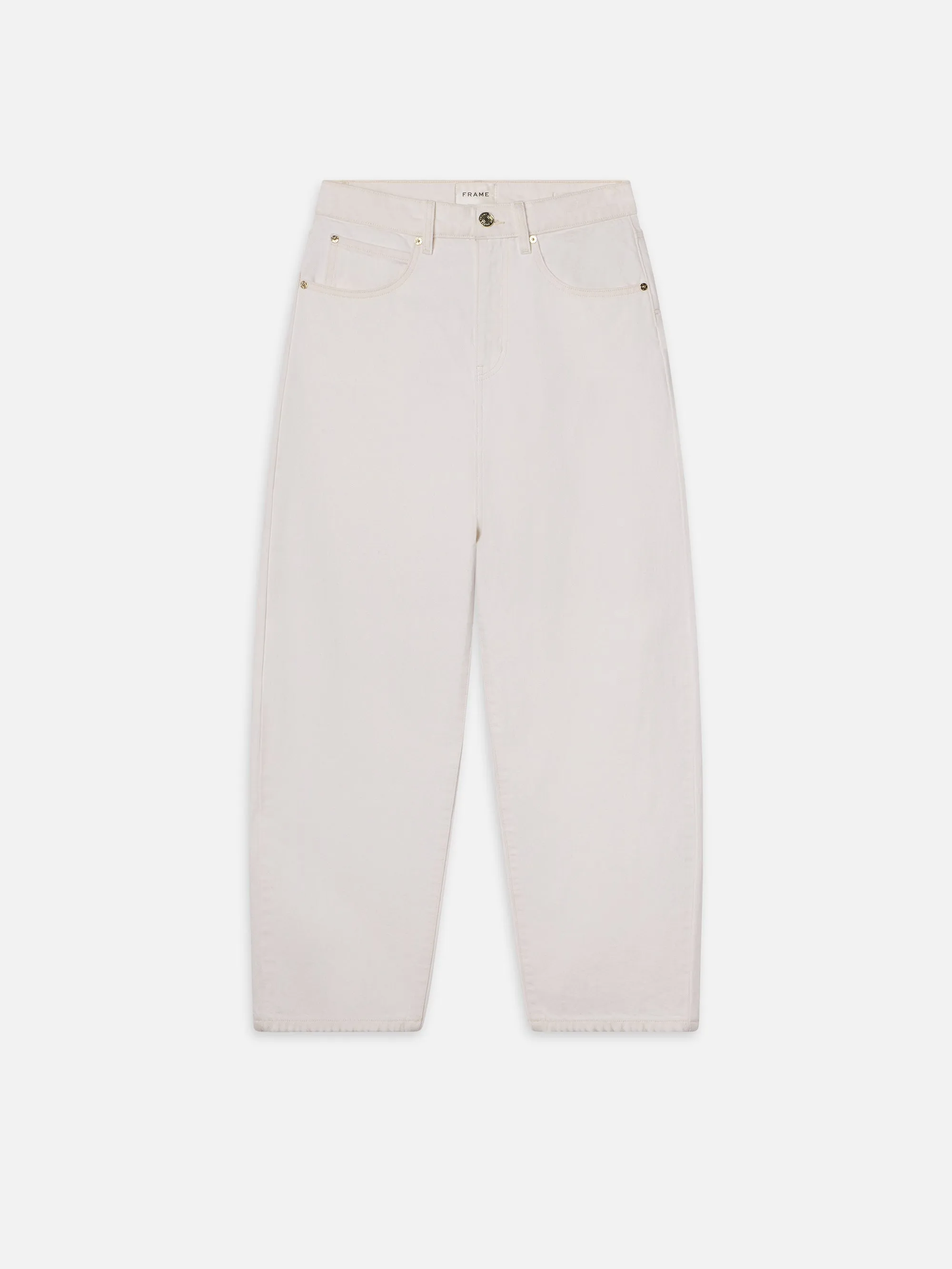 Low Slung Barrel -- Au Natural Clean sold by Frame Denim