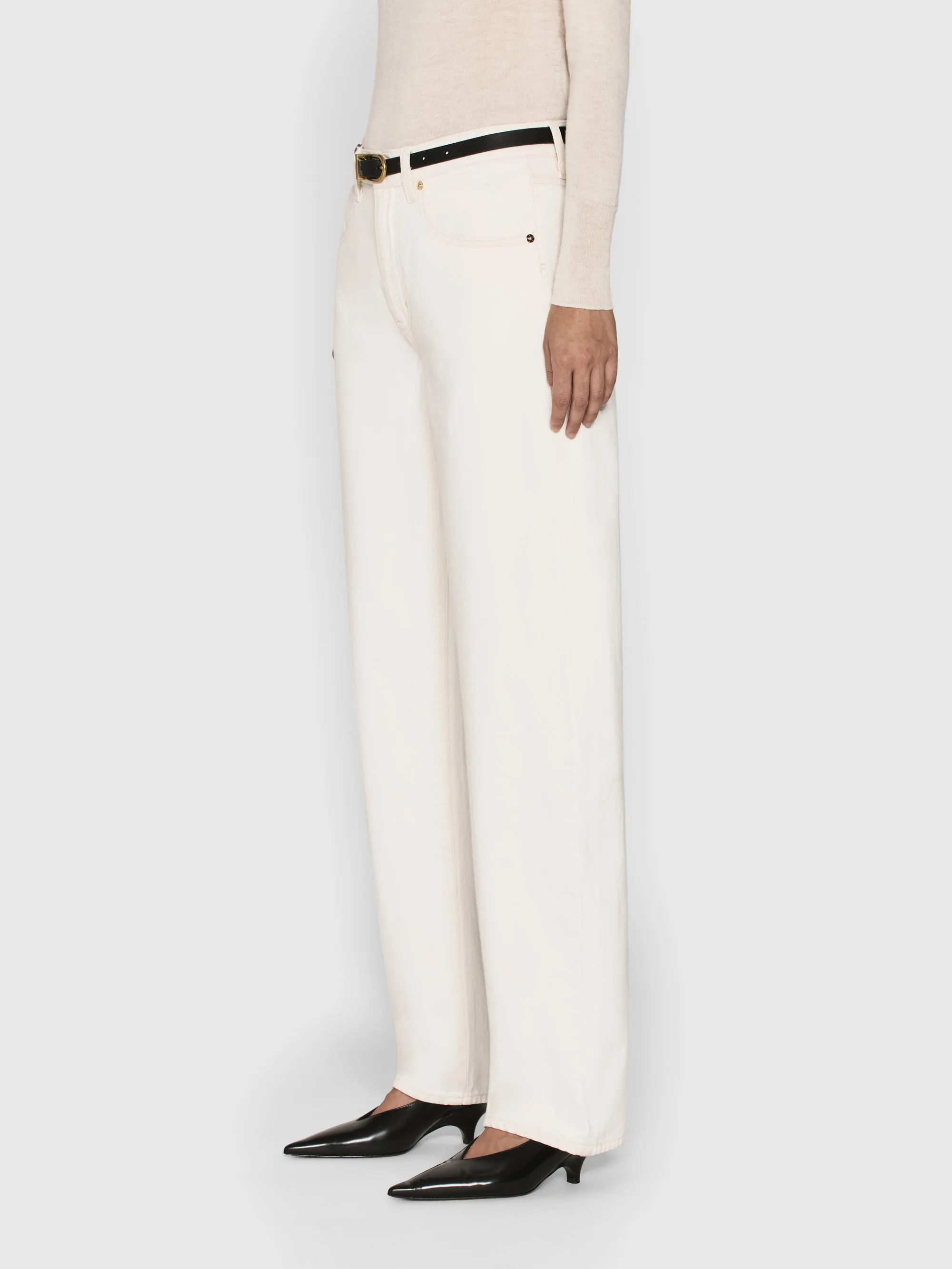 Low Slung Barrel -- Au Natural Clean sold by Frame Denim product image thumbnail 4