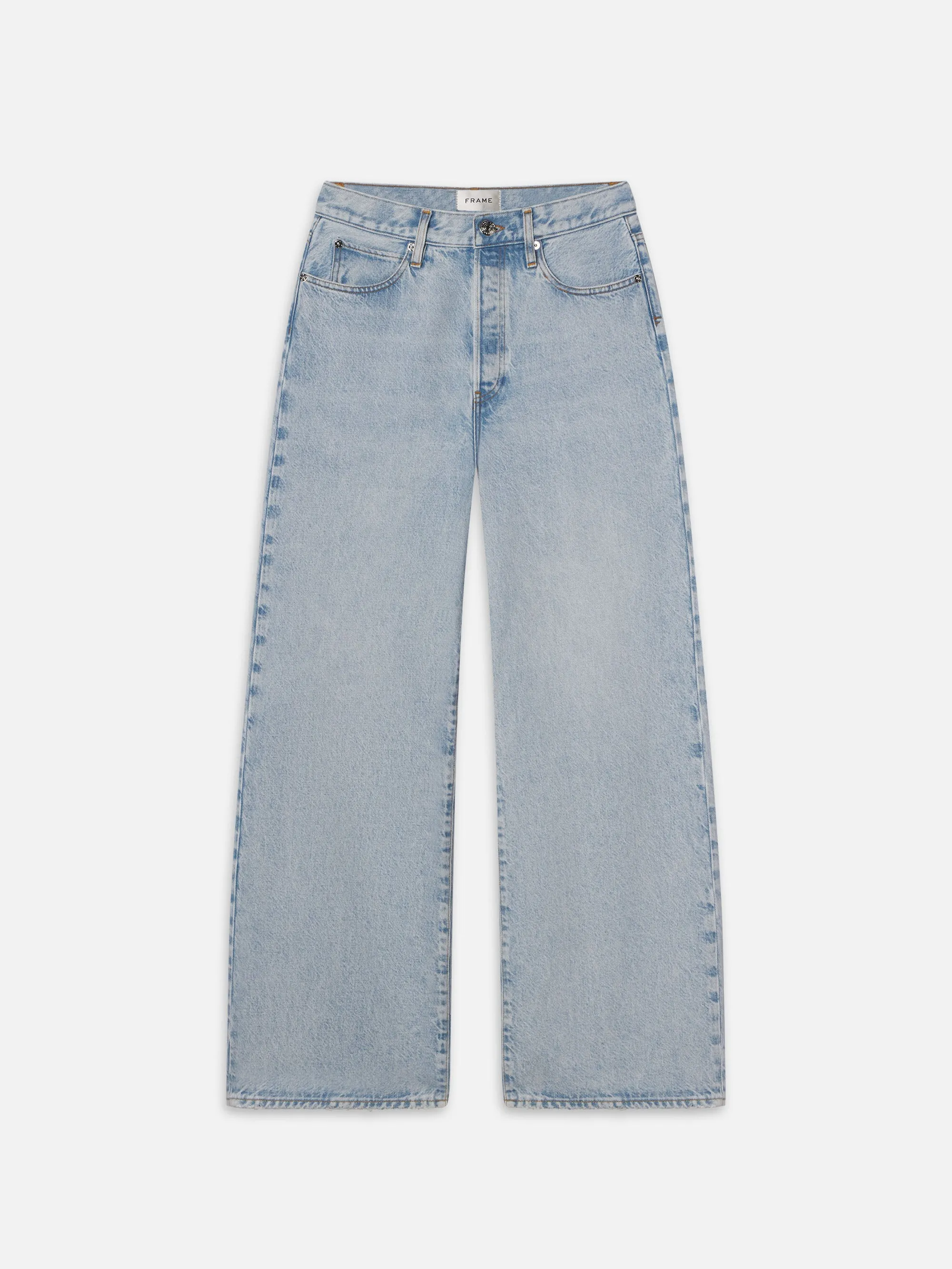 Le Low Baggy Wide Leg -- Ettie Grind sold by Frame Denim