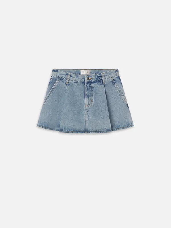 The Pleated Skirt -- Outlaw sold by Frame Denim