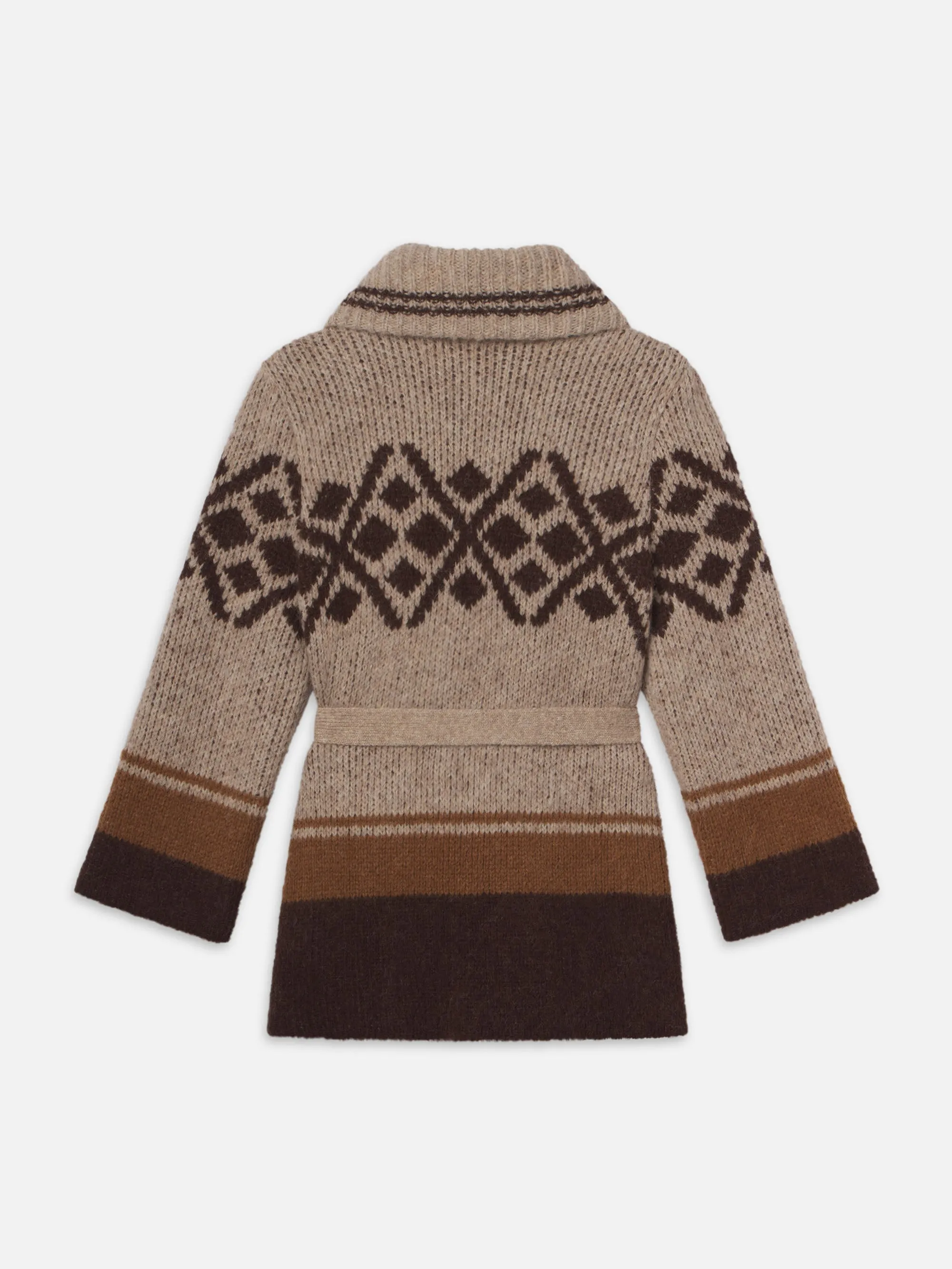 Fair Isle Coatigan -- Cream Multi sold by Frame Denim product image thumbnail 4